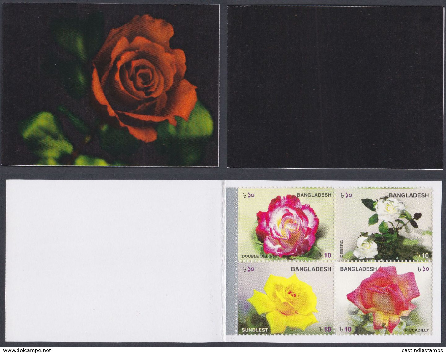 Bangladesh Mint Private Booklet Rose Flower, Roses, Flowers - Bangladesch