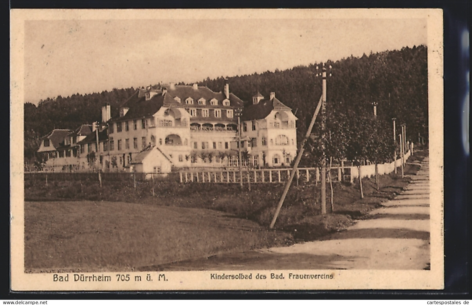 AK Bad Dürrheim, Kindersolbad Des Bad. Frauenvereins  - Bad Dürrheim