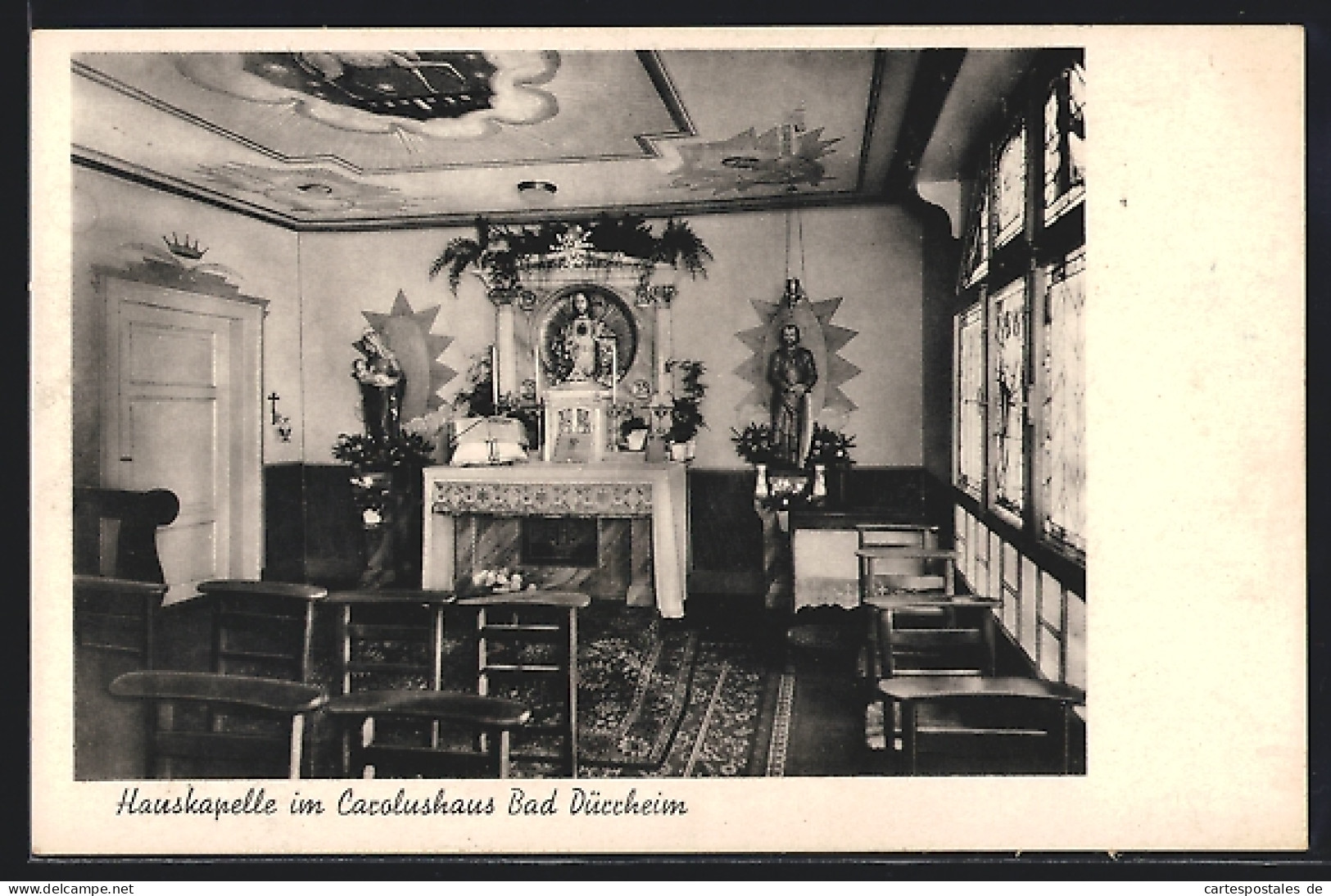 AK Bad Dürrheim, Hauskapelle Im Carolushaus  - Bad Dürrheim