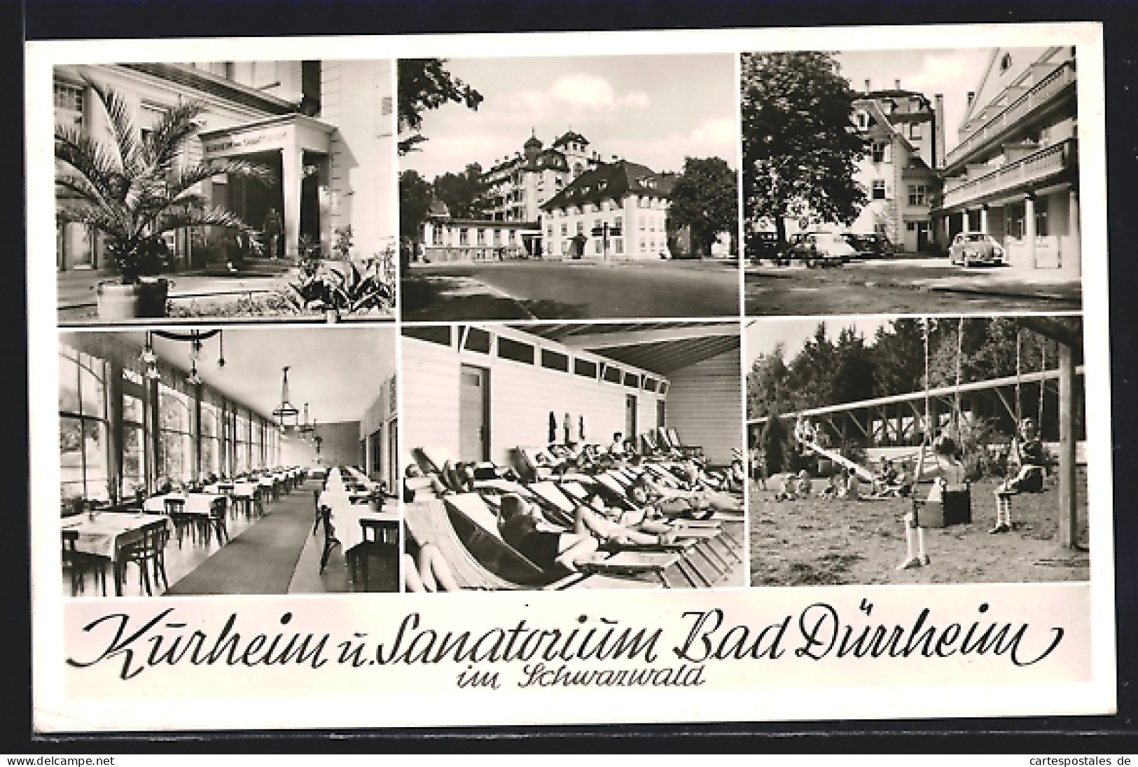 AK Bad Dürrheim Im Schwarzwald, Kurhotel Und Sanatorium  - Bad Duerrheim
