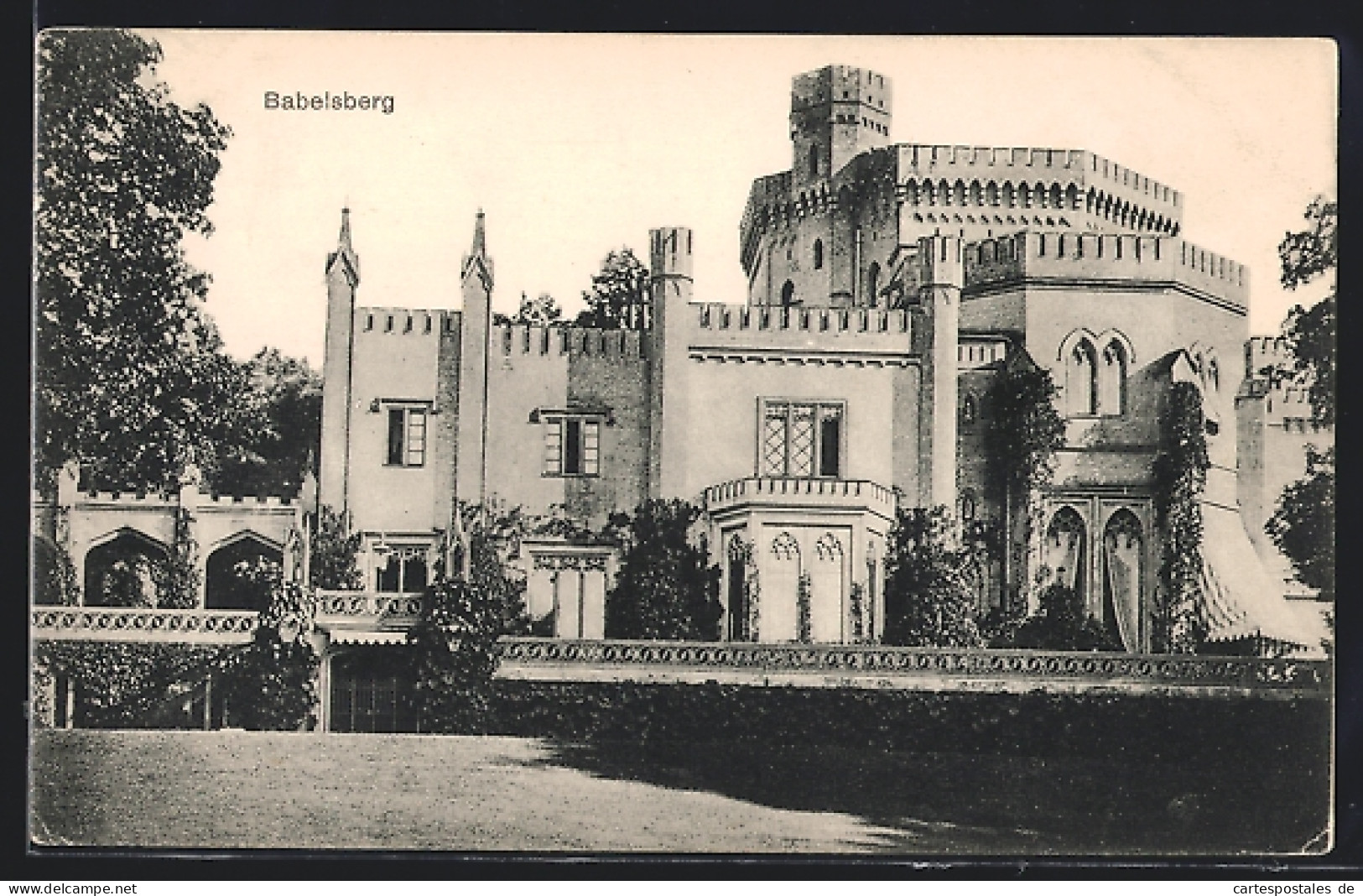 AK Babelsberg, Ansicht Vom Schloss  - Other & Unclassified