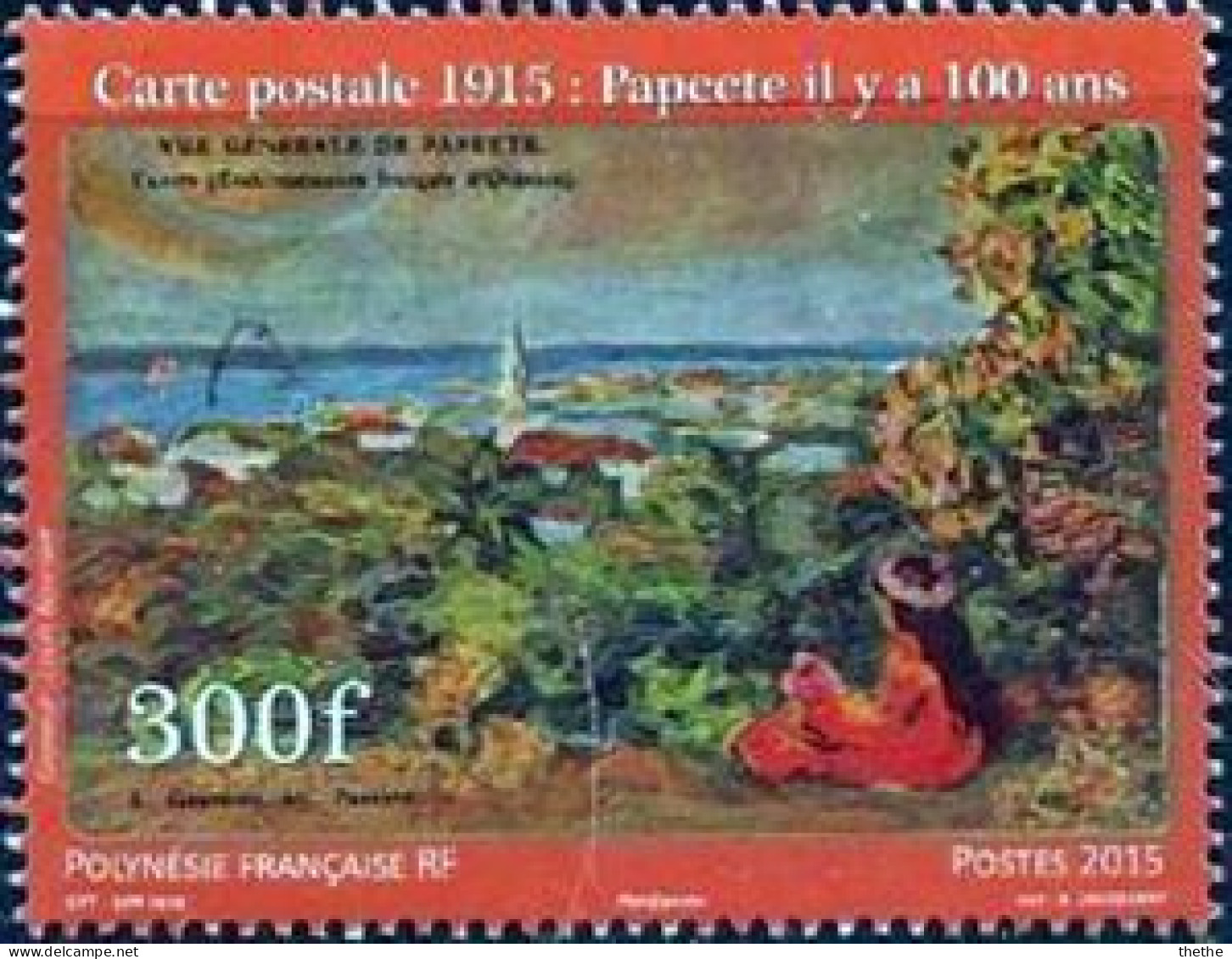 POLYNESIE FRANCAISE -  100e Anniversaire De Papeete - Ungebraucht