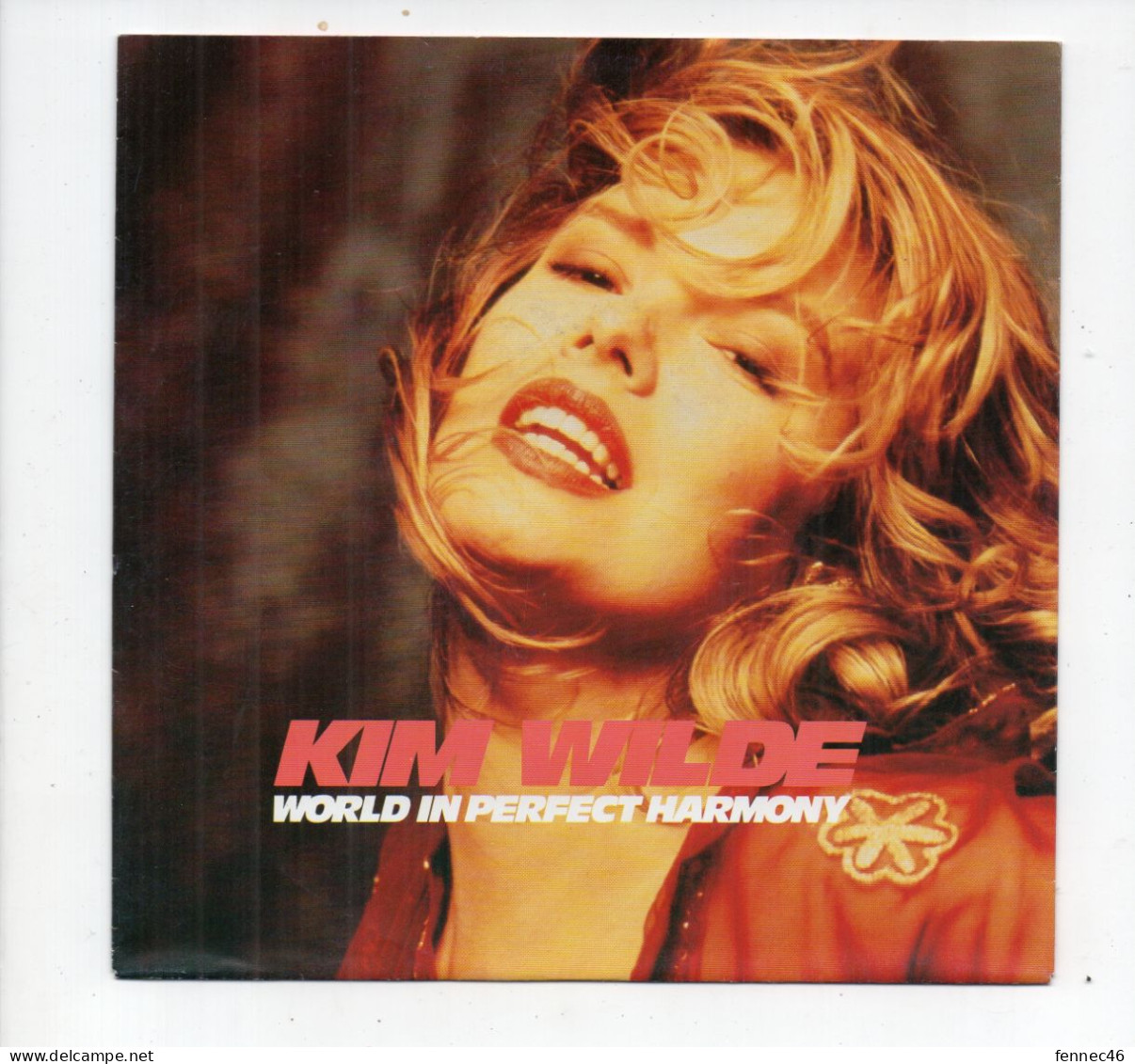 * Vinyle  45T - Kim Wilde - World In Perfect Harmony - Can't Get Enough (Of Your Love) - Sonstige - Englische Musik