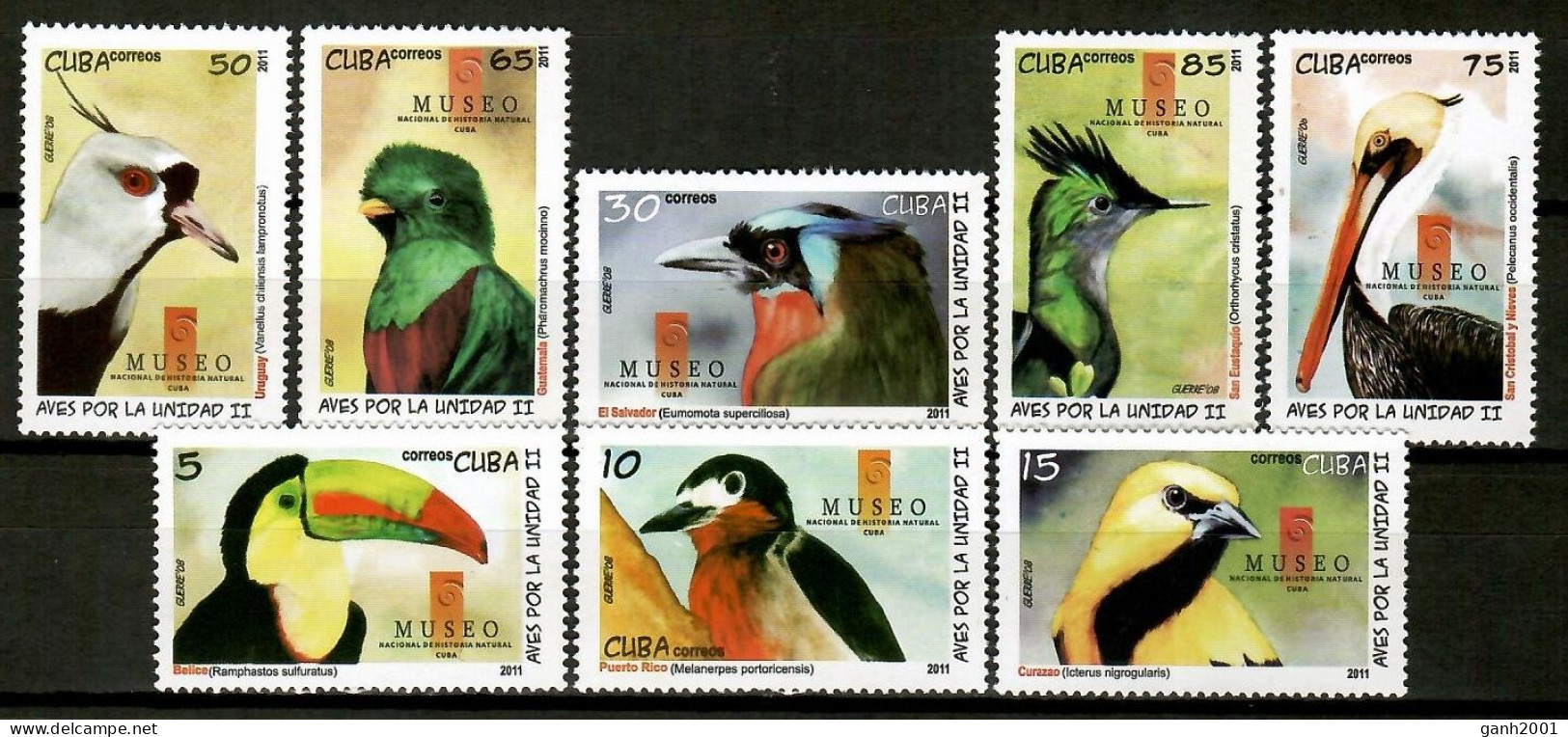 Cuba 2011 / Birds MNH Aves Vögel Oiseaux Uccelli / Hy98  C1-7 - Andere & Zonder Classificatie