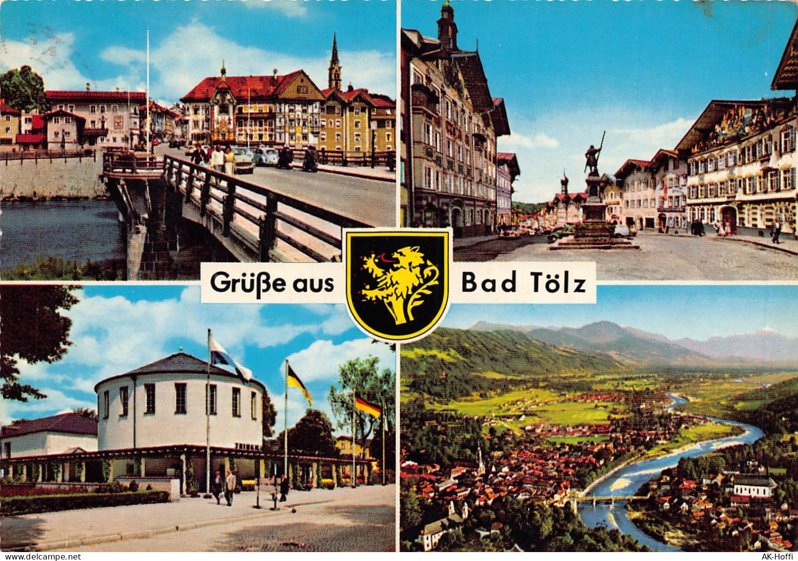 Bad Tölz - Mehrbildkarte Wappen - Bad Tölz