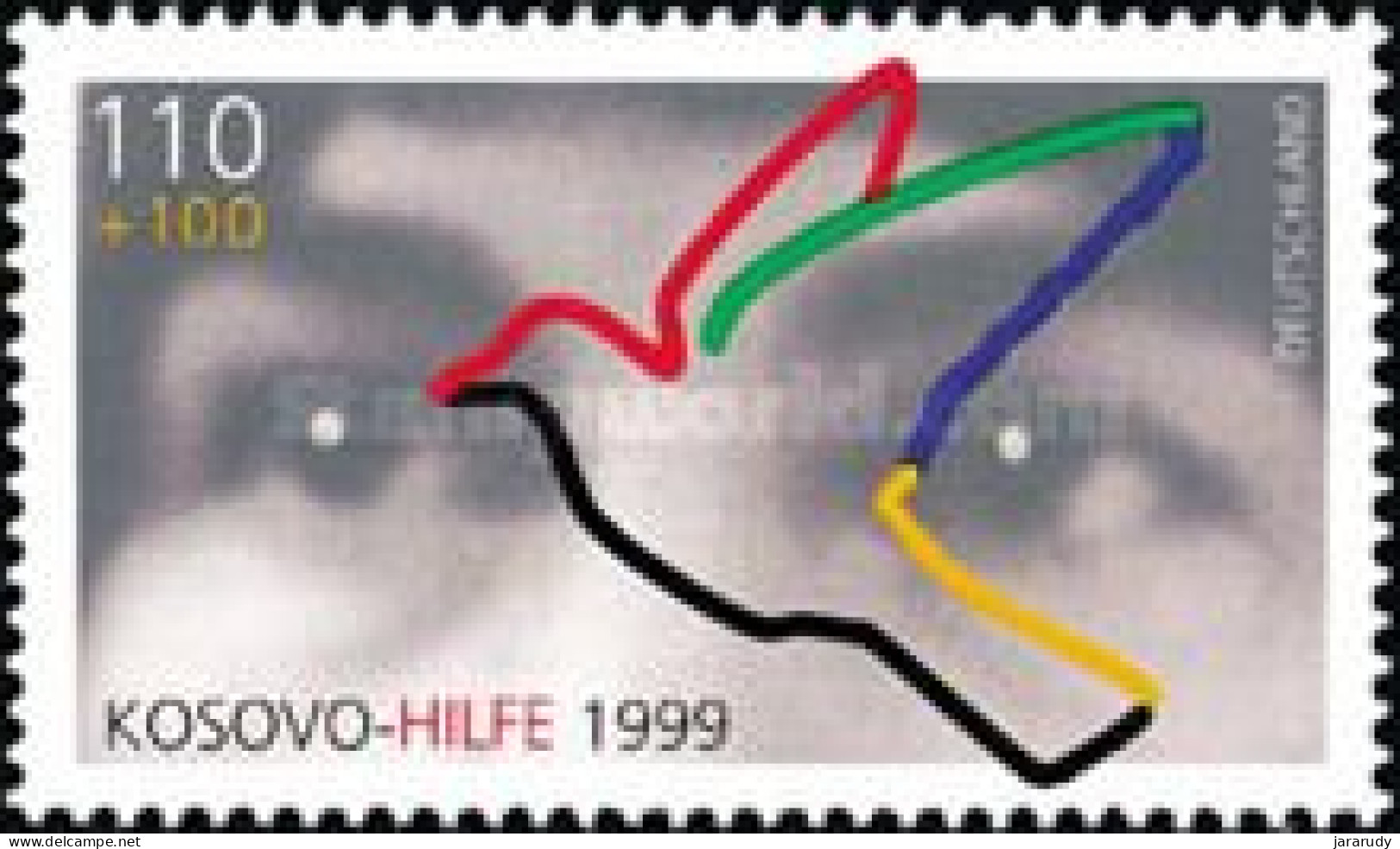 ALEMANIA AYUDA 1999 Yv 1881 MNH - Unused Stamps