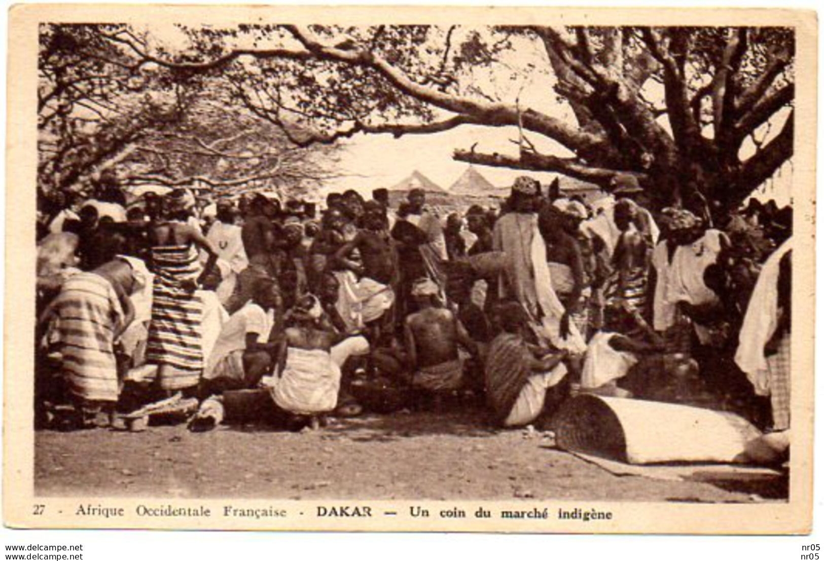DAKAR - Un Coin Du Marché Indigene - SENEGAL ( Afrique Occidentale ) - - Senegal