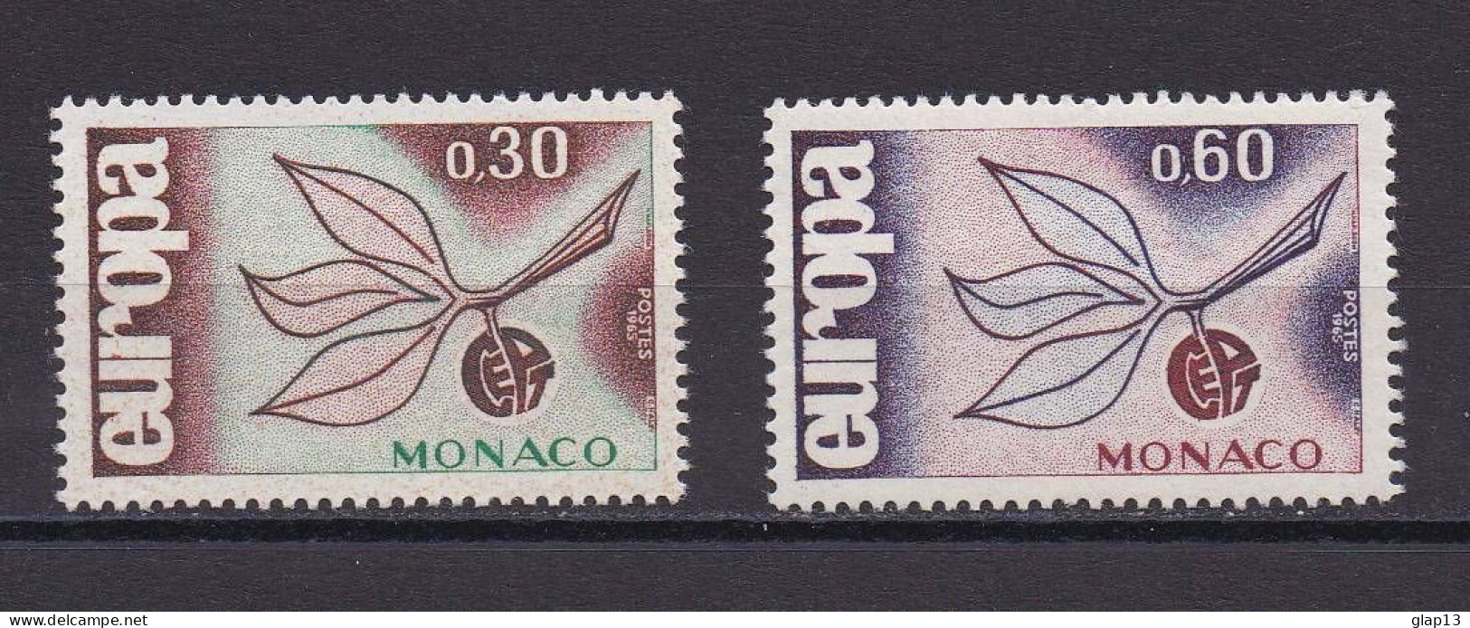 MONACO 1965 TIMBRE N°675/76 NEUF** EUROPA - Ungebraucht