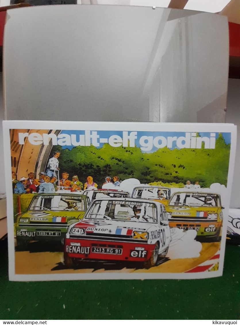 RENAULT 5 COUPE GORDINI - AFFICHE POSTER - Cars