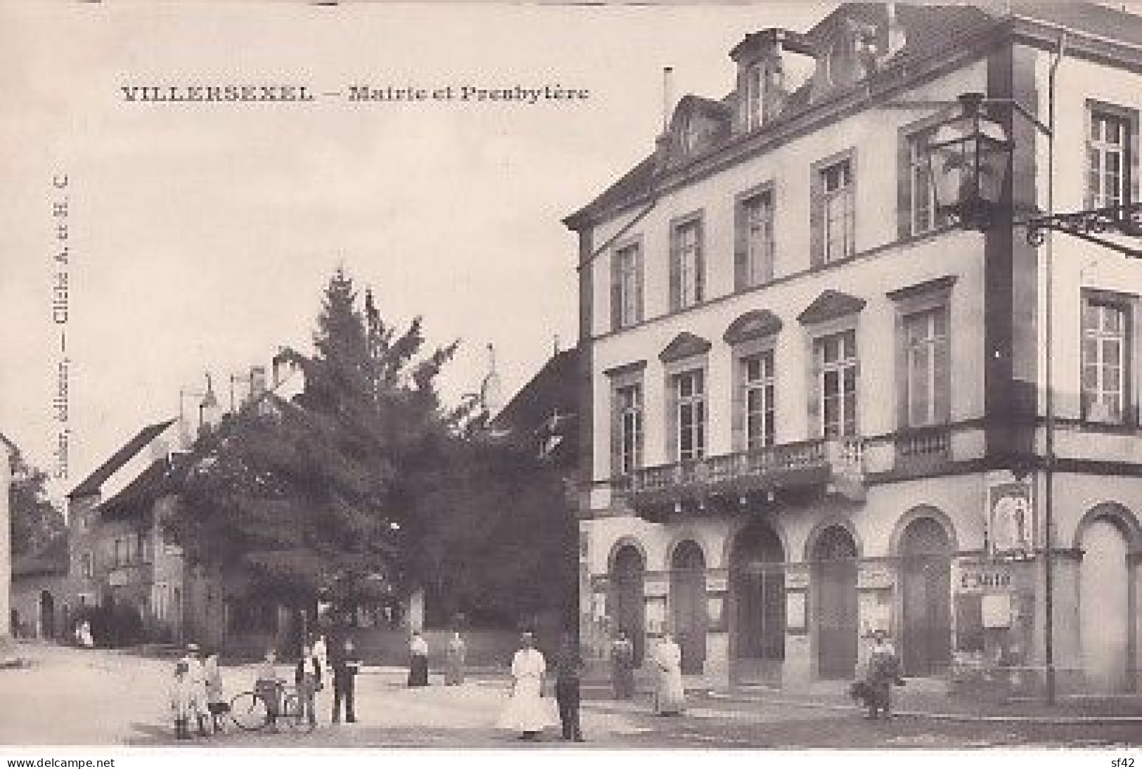 VILLERSEXEL                  Mairie Et Presbytère - Otros & Sin Clasificación