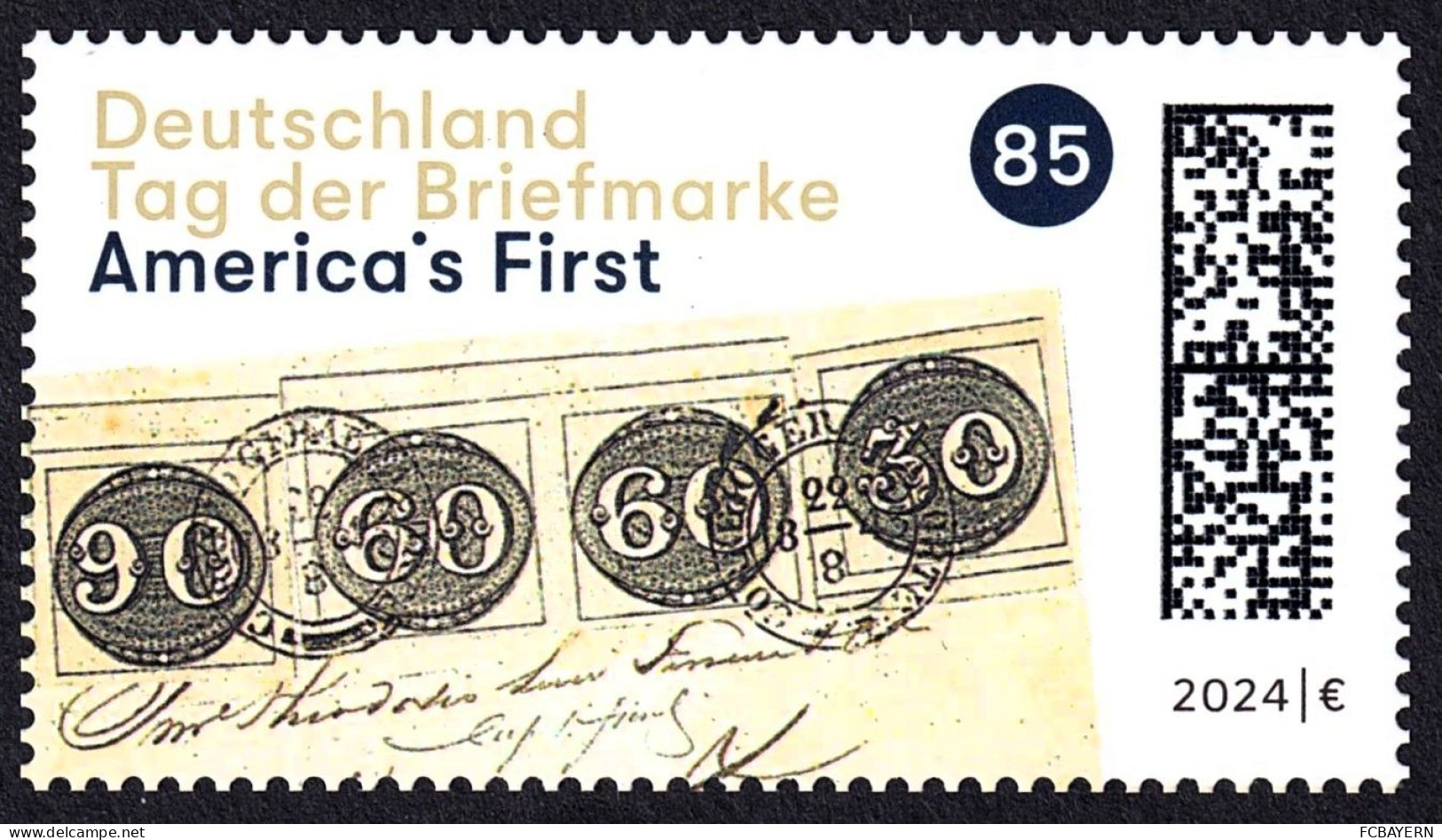 BRD Mi. 3822 Aus Block 93 "Tag Der Briefmarke - America`s First " Postfrisch - Nuovi