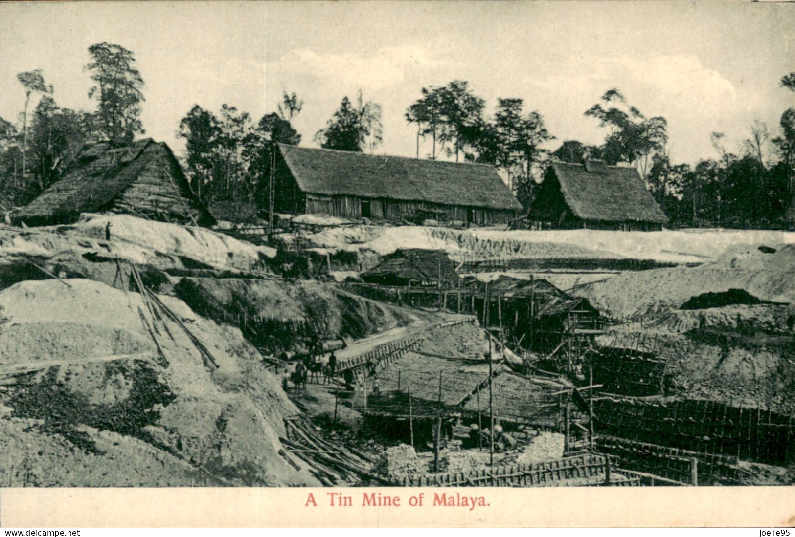 Maleisië - Malaya - Tine Mine - 1910 - Maleisië