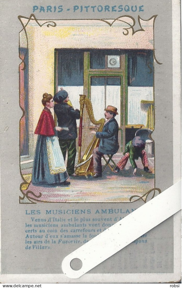 75 Paris Pittoresque Avec Légende , Ed Kunzli, Les Musiciens Ambulants, D3426 - Nahverkehr, Oberirdisch