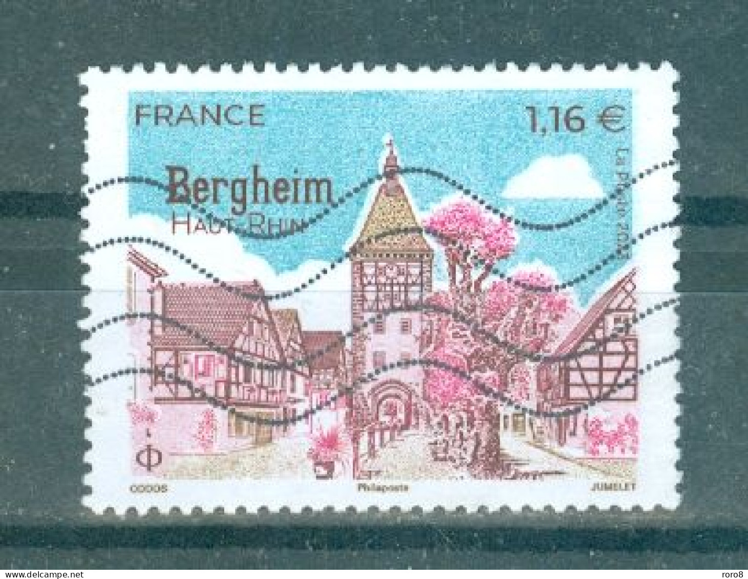 FRANCE - N°5698 Oblitéré - Série Touristique. Bergheim (Haut-Rhin). - Used Stamps