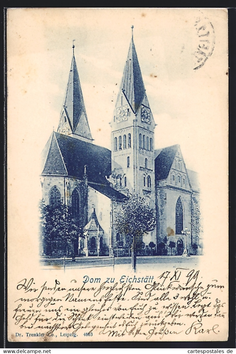 AK Eichstätt, Dom, Um 1900  - Eichstaett