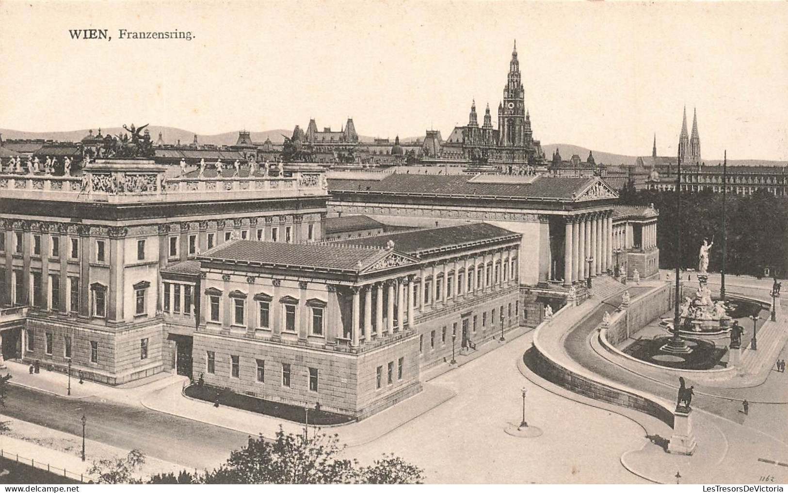 AUTRICHE - Franzensring - Carte Postale Ancienne - Vienna Center