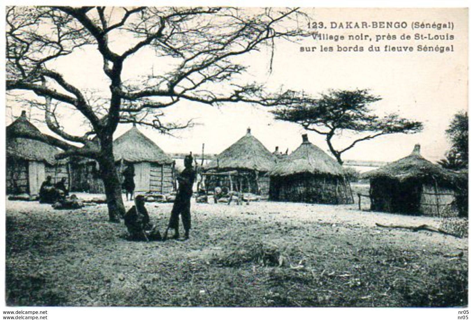 DAKAR - BENGO - Village Noir Pres De St Louis Sur Les Bords Du Fleuve Senegal - SENEGAL ( Afrique Occidentale ) - Senegal