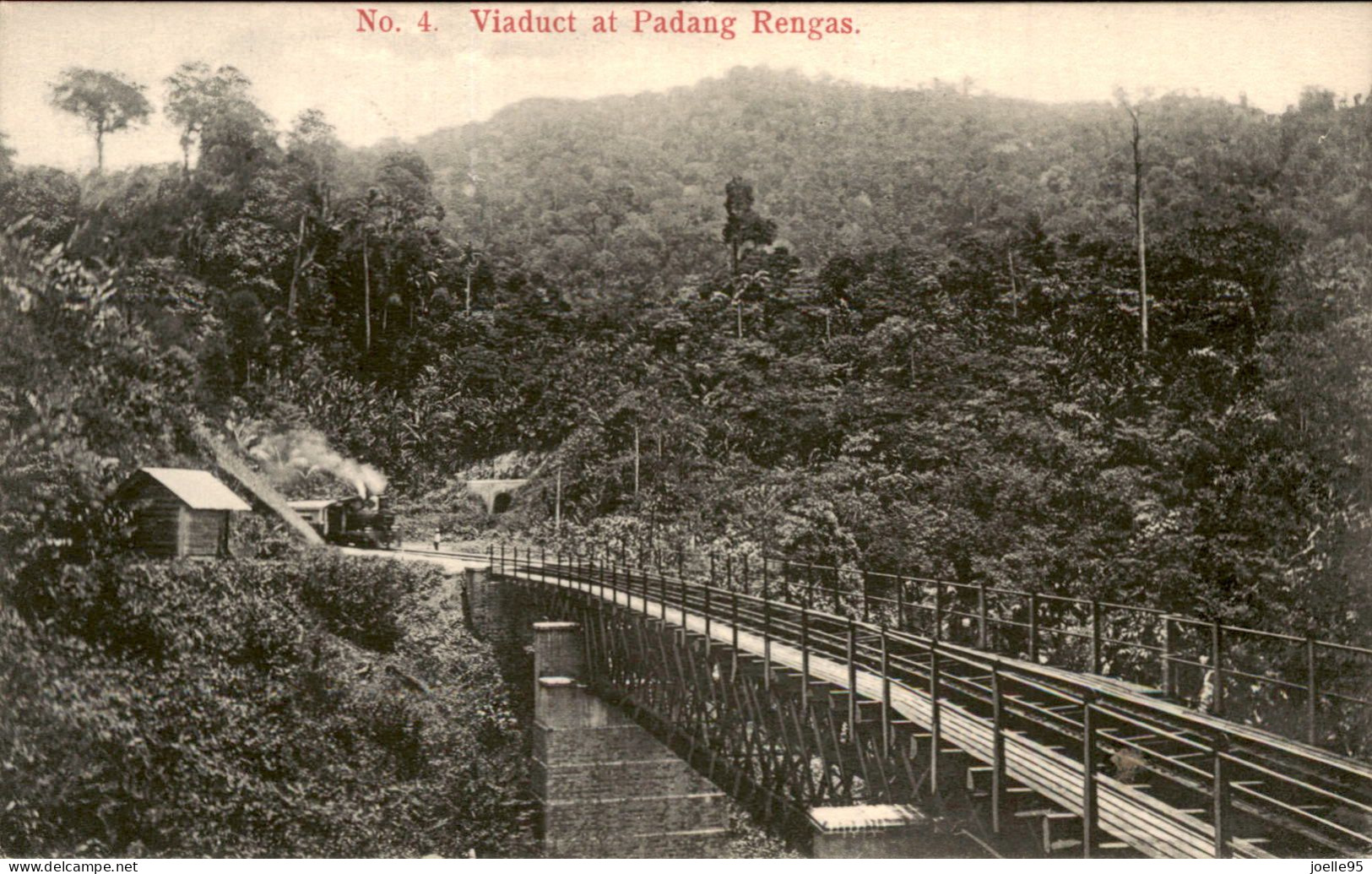 Indonesië - Viaduct Padang Rengas - 1910 - Indonesia