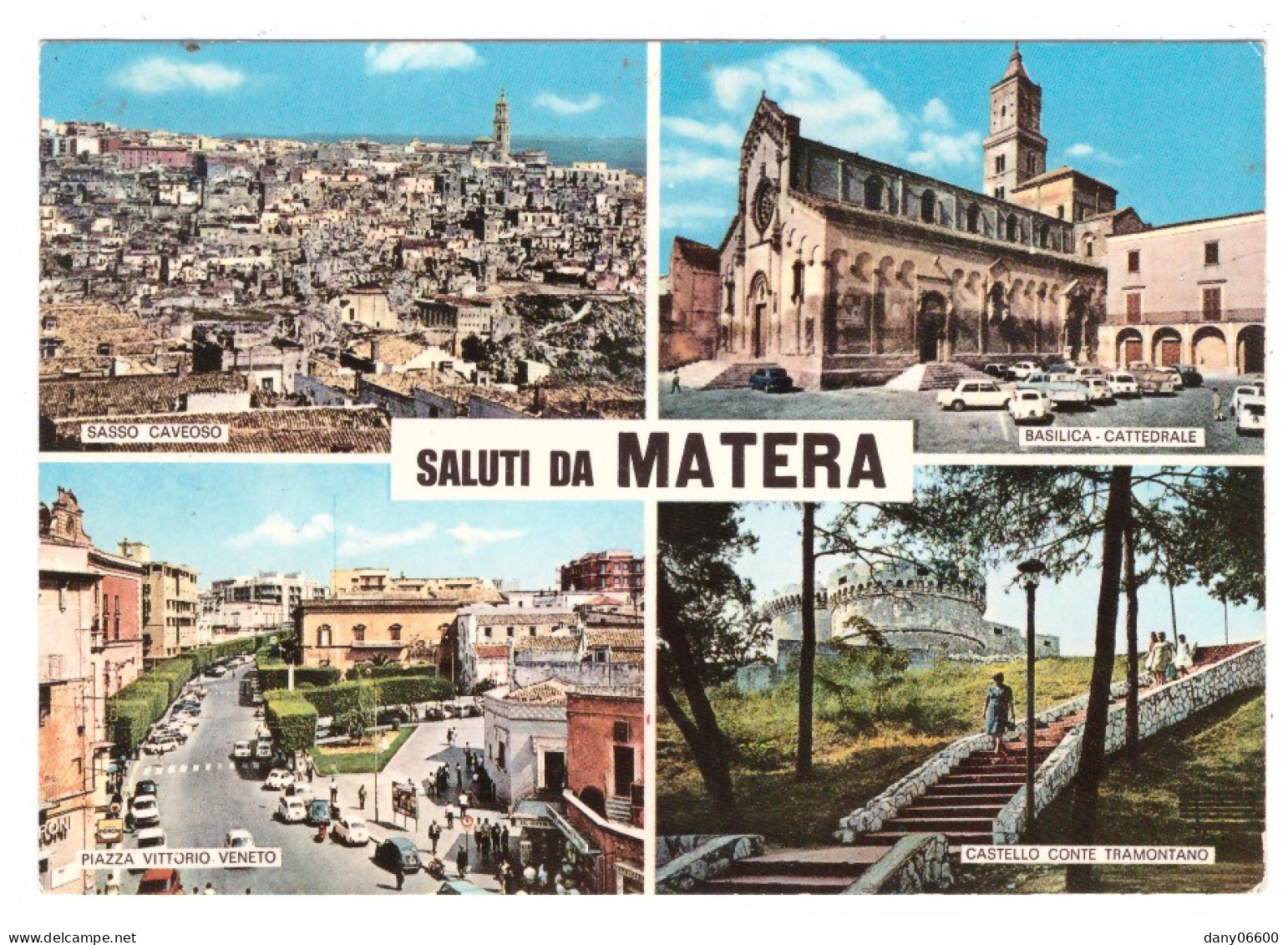 SALUTI DA MATERA (carte Photo) - Autres & Non Classés