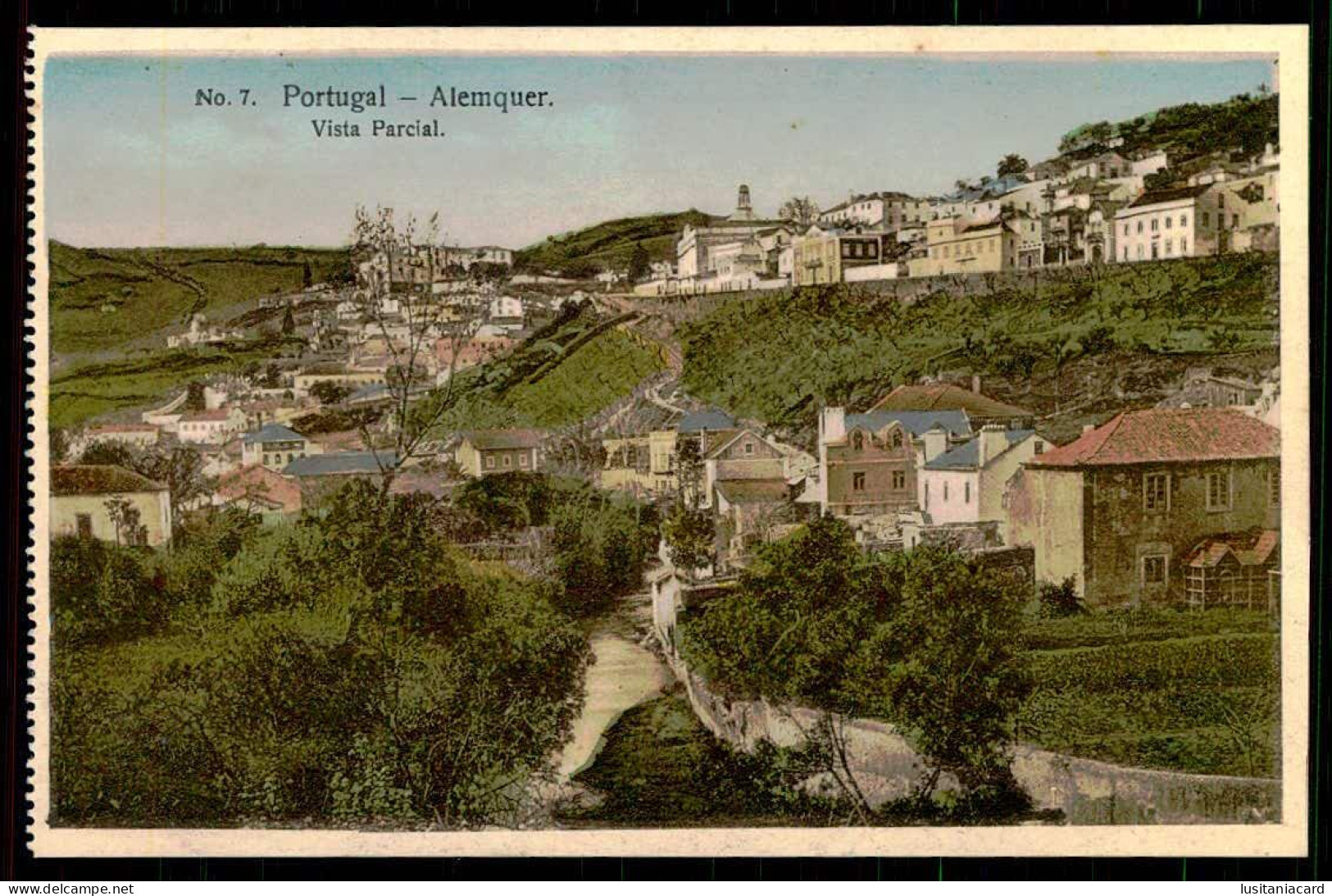 ALENQUER - Vista Parcial. (Ed. Nº 7 / I 8048) Carte Postale - Lisboa