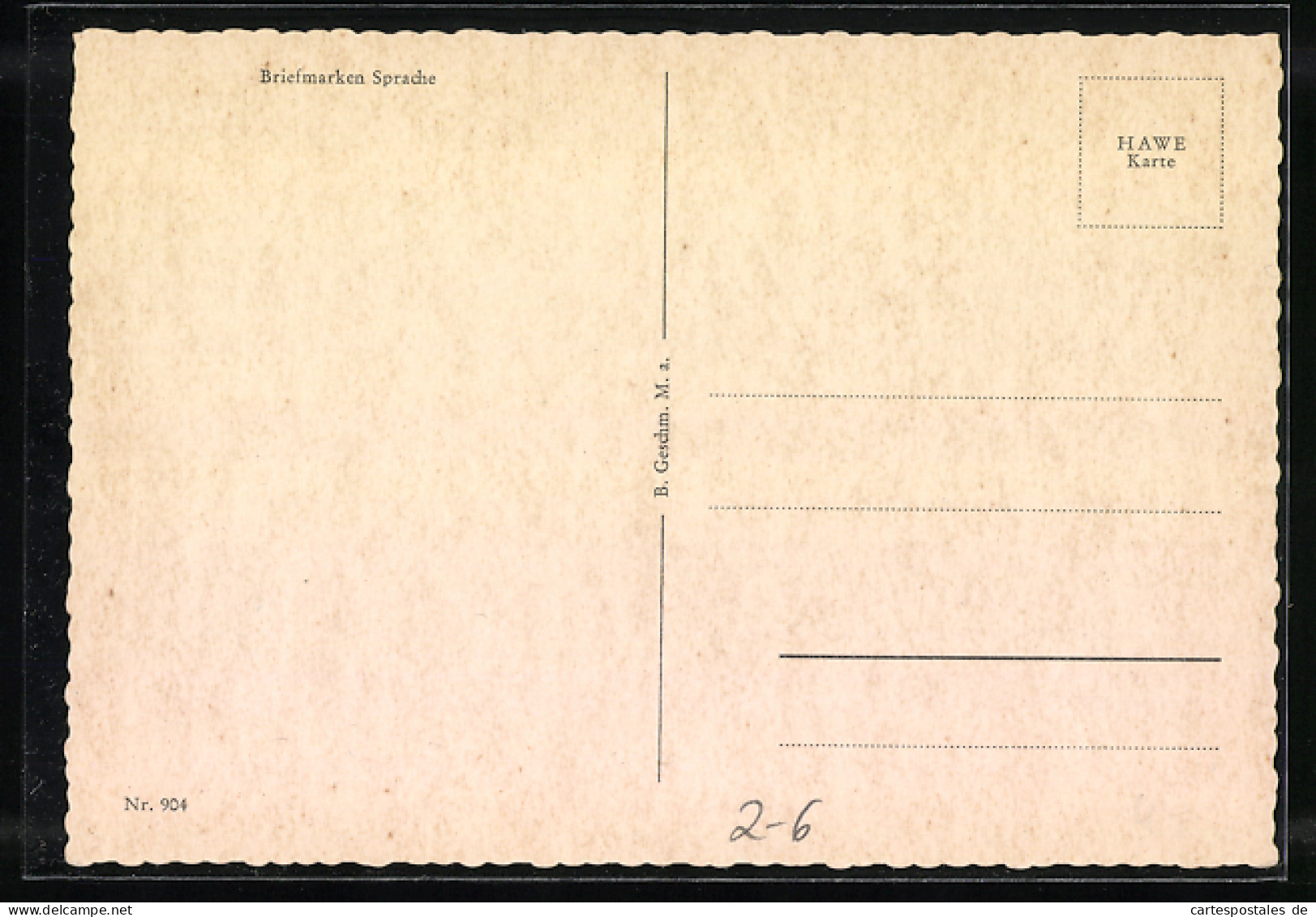 AK Erklärung Der Briefmarkensprache, Junge Frau An Der Schreibmaschine  - Postzegels (afbeeldingen)