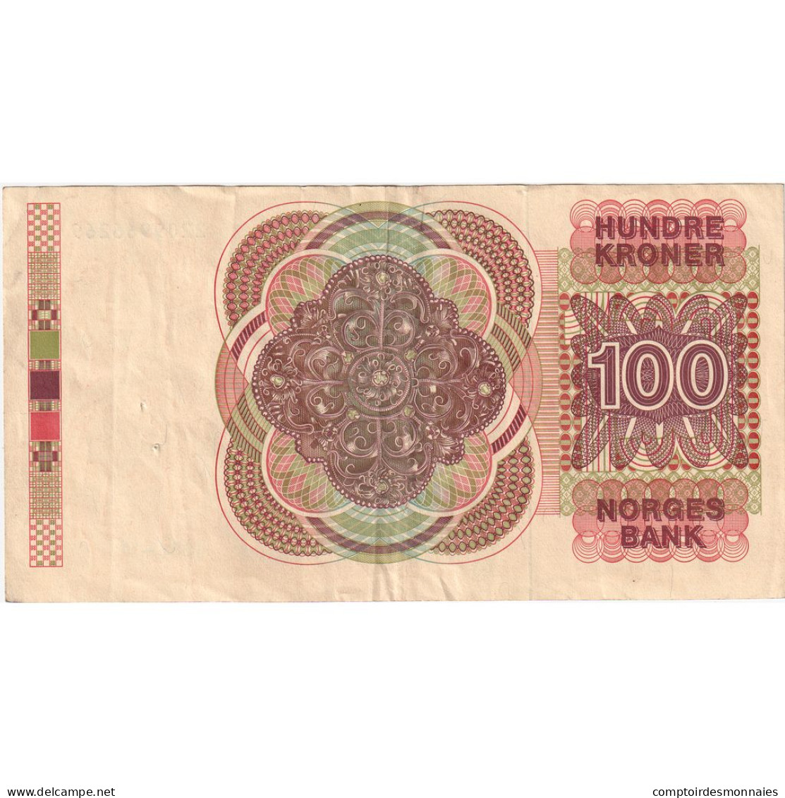 Norvège, 100 Kroner, 1986, KM:43c, TTB - Norvegia