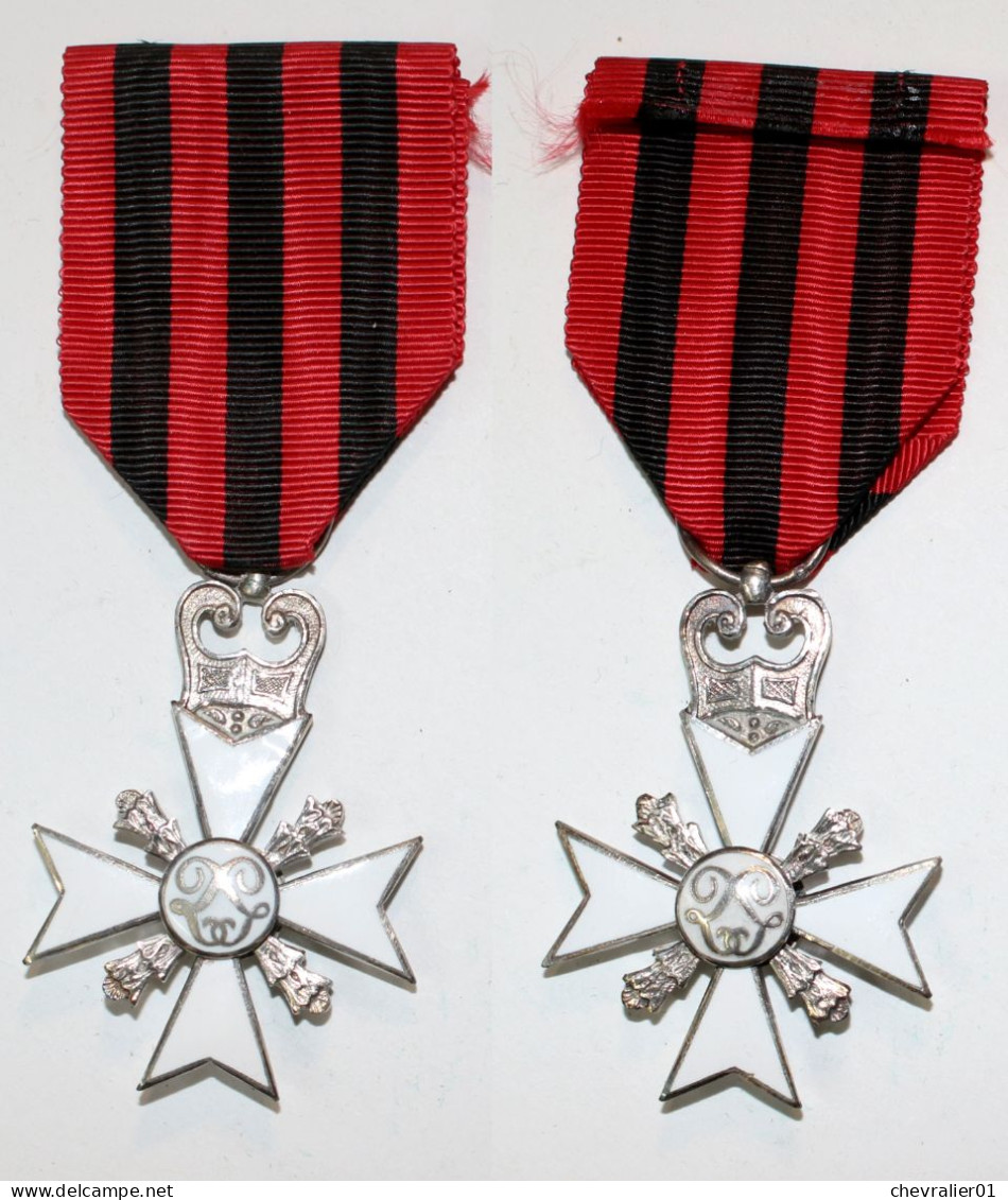 Médaille-BE-027A_Croix Civique 2eme Classe_Leopold I_21-07-2 - Belgium