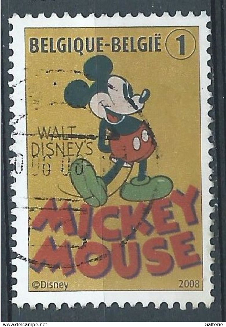 BELGIQUE Obl - 2008 -  - YT  N° 3784- 80e Anniv De Mickey Mouse - Used Stamps