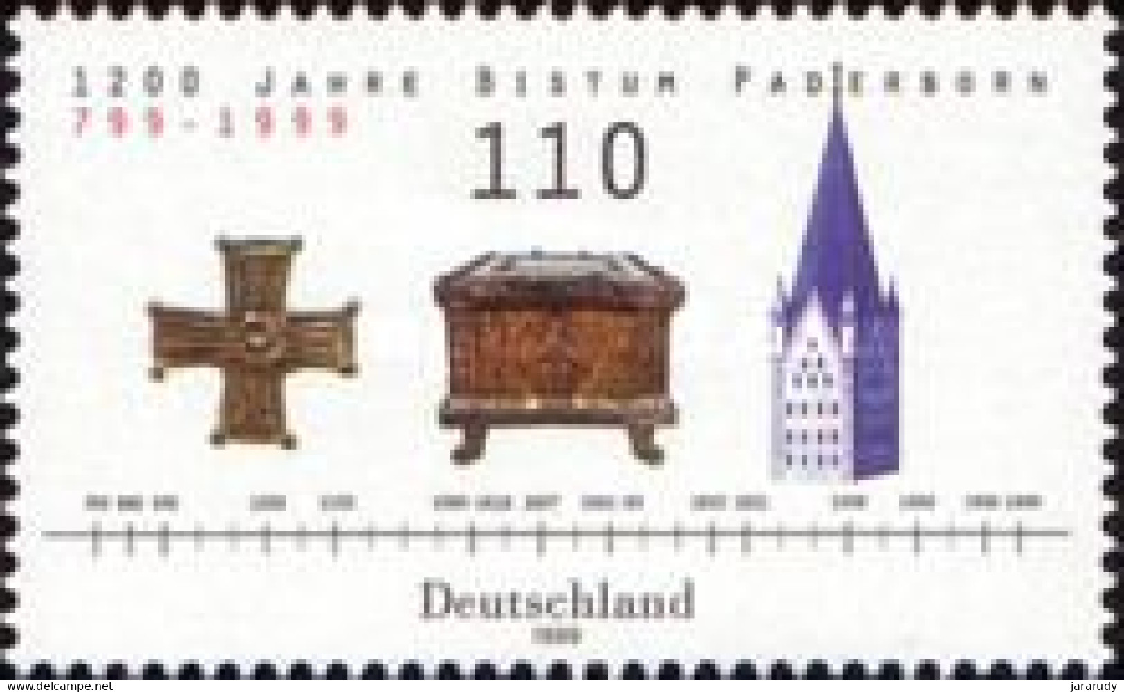 ALEMANIA CONSEJO DE EUROPA 1999 Yv 1892 MNH - Unused Stamps