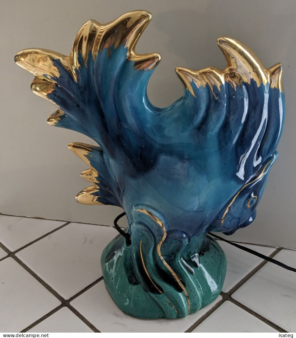 Lampe Coquillage Poisson - Leuchten & Kronleuchter