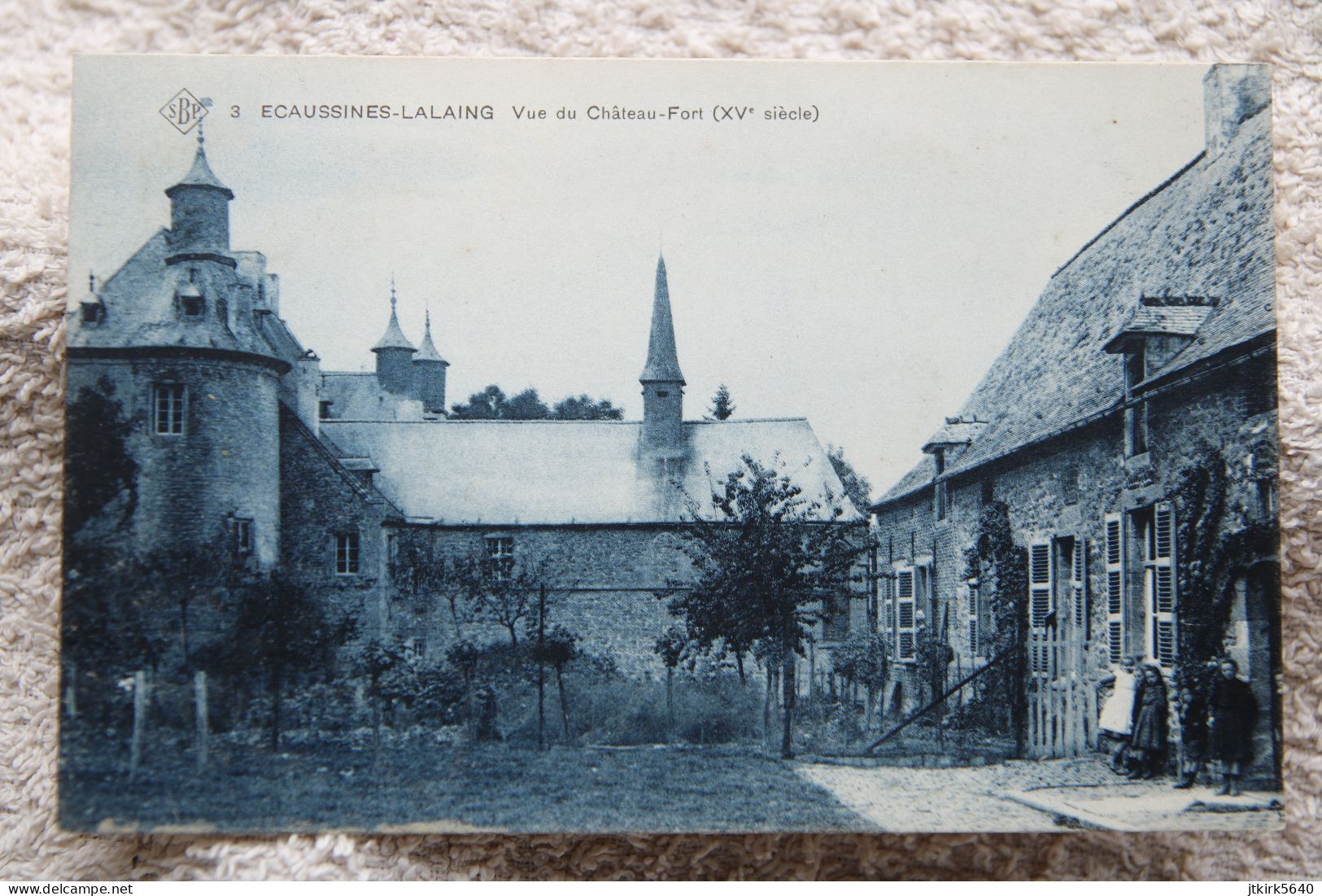 Ecaussines-Lalaing "Vue Du Château-Fort (XVe Siècle)" Edition SBP - Ecaussinnes