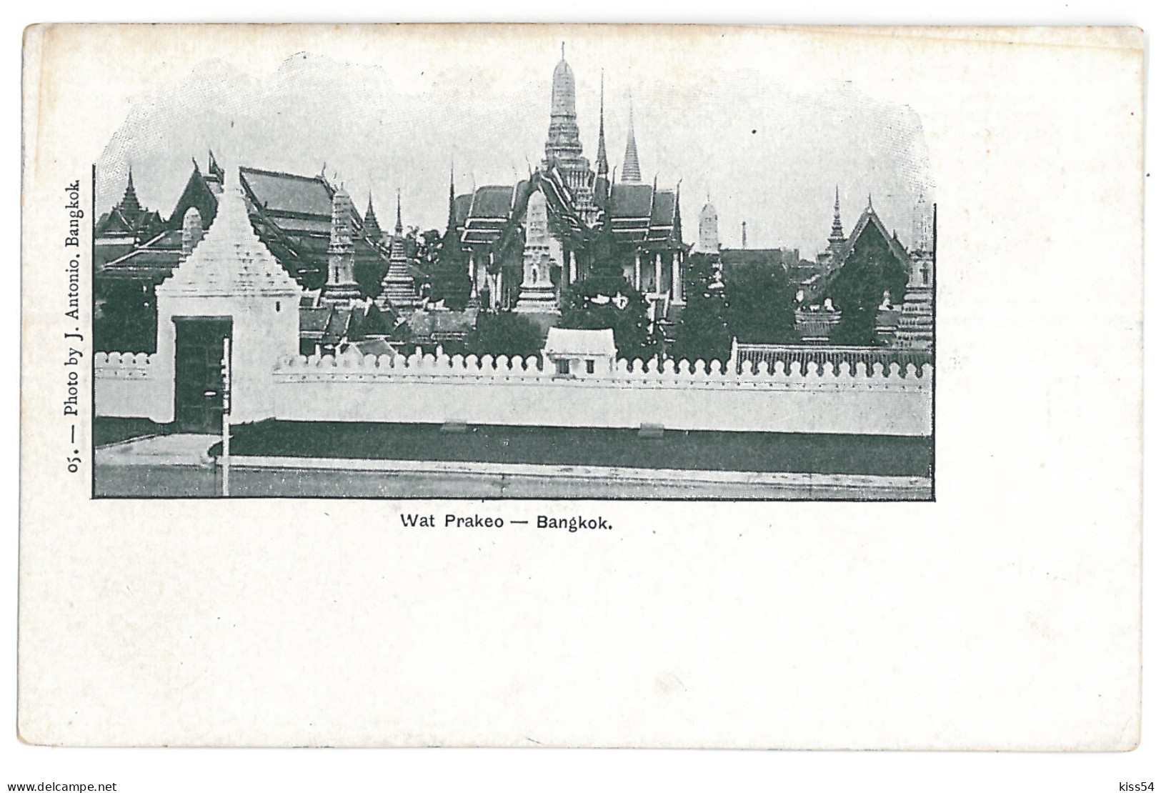 TH 60 - 11927 BANGKOK, Thailand, Litho - Old Postcard - Unused - Tailandia