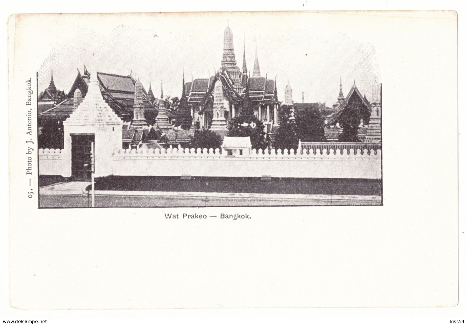 TH 60 - 20619 BANGKOK, Thailand - Old Postcard - Unused - Tailandia