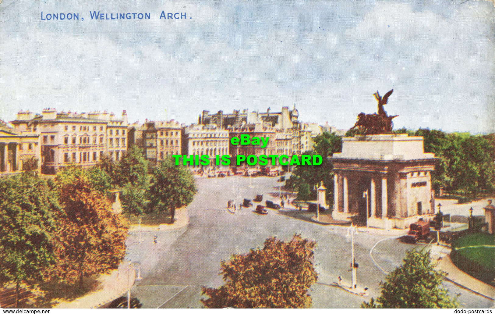 R598778 London. Wellington Arch. Photochrom. 1952 - Andere & Zonder Classificatie