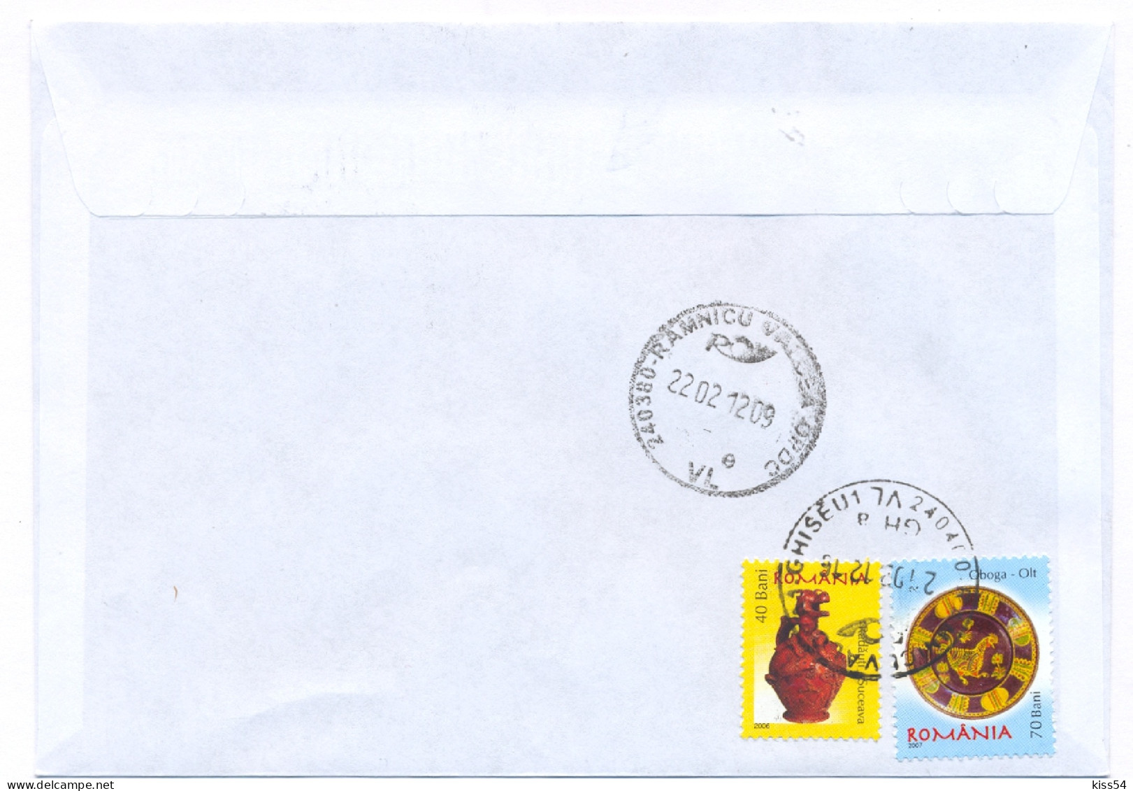 NCP 26 - 11-a FLATIRON, Germany, Romania - Registered, Stamp With TABS - 2012 - Briefe U. Dokumente