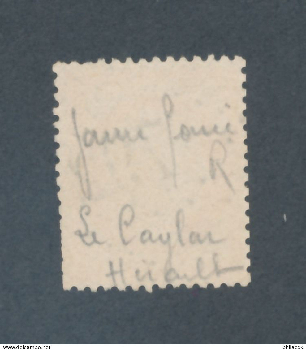 FRANCE - N° 38 OBLITERE AVEC GC 792 LE CAYLAR - COTE : 12€ - 1870 - 1870 Belagerung Von Paris
