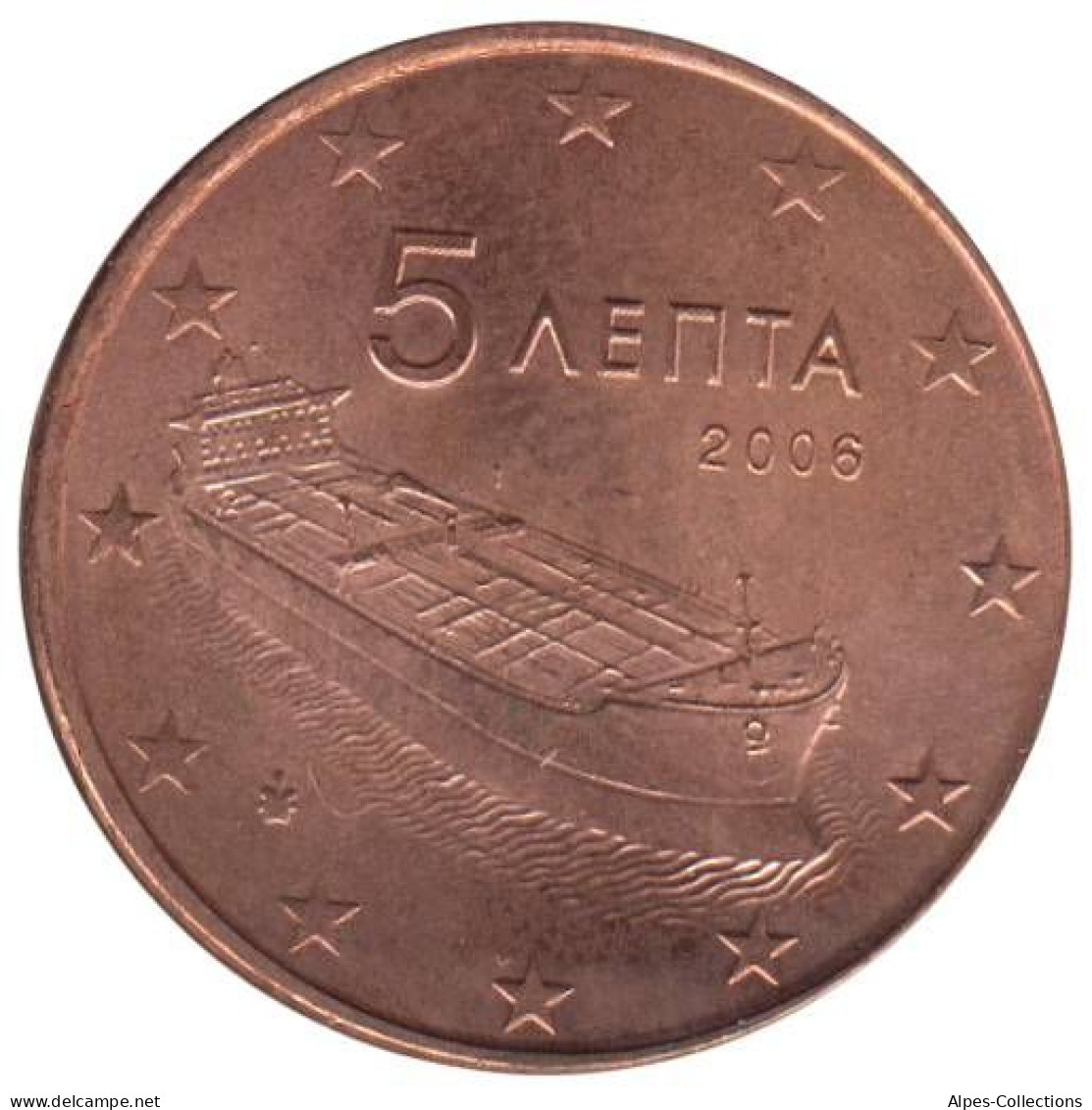 GR00506.1 - GRECE - 5 Cents - 2006 - Grecia