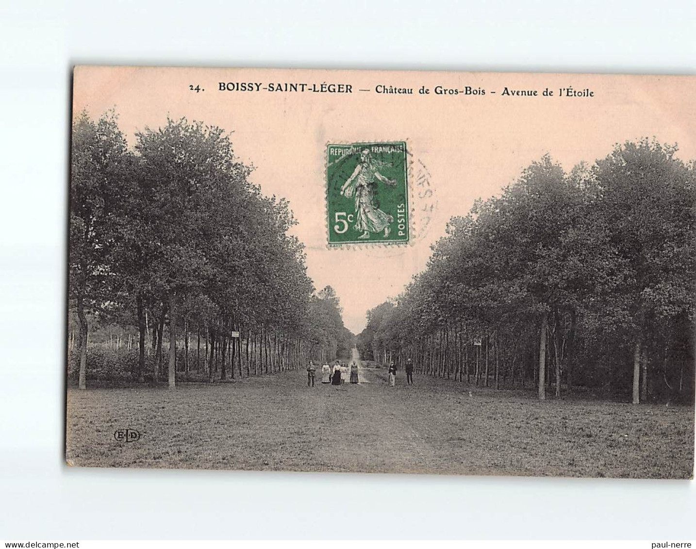 BOISSY SAINT LEGER : Château De Gros Bois, Avenue De L'Etoile - état - Boissy Saint Leger