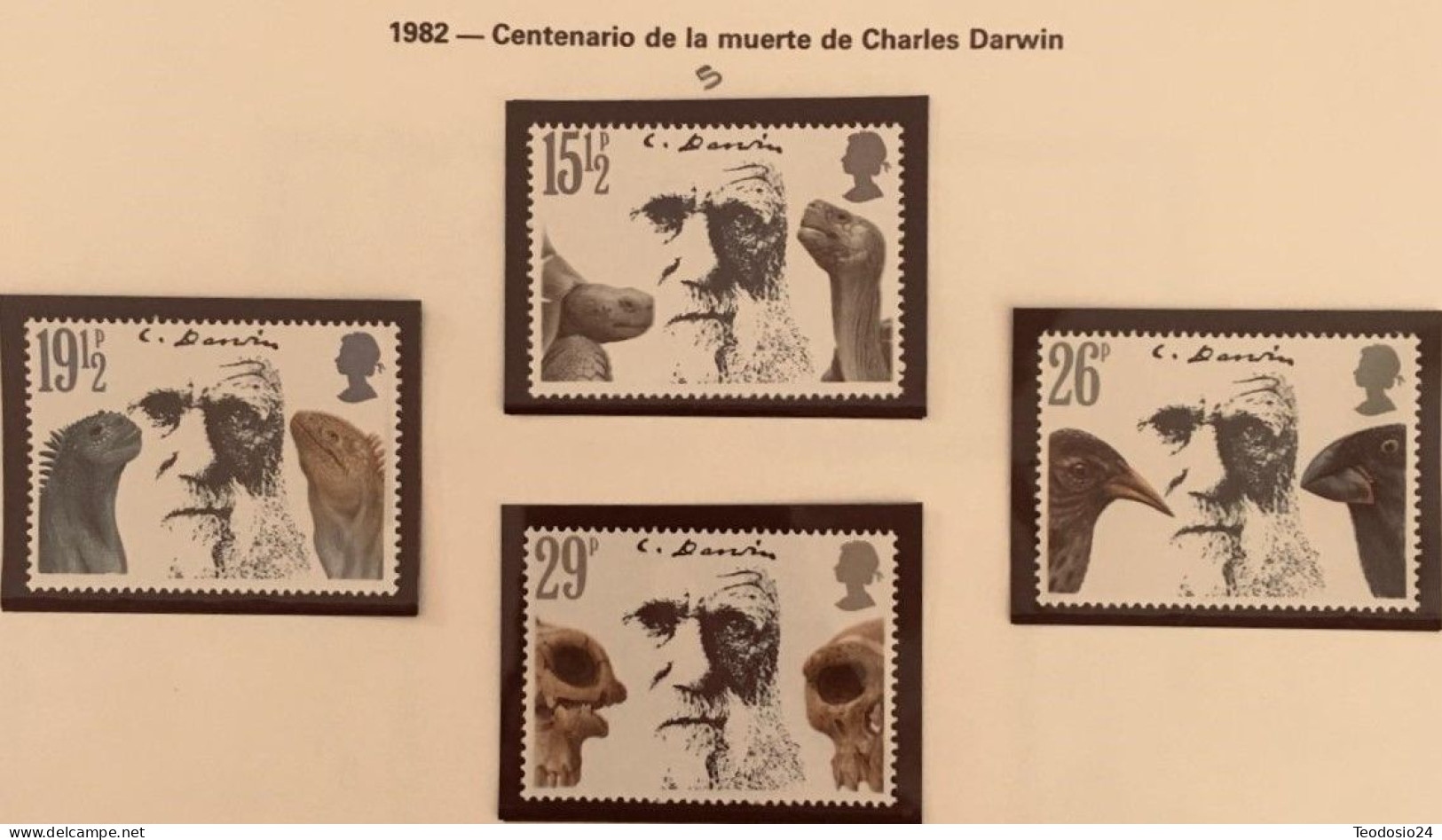 Gran Bretaña  1982 - MI 906-09 ** - Unused Stamps
