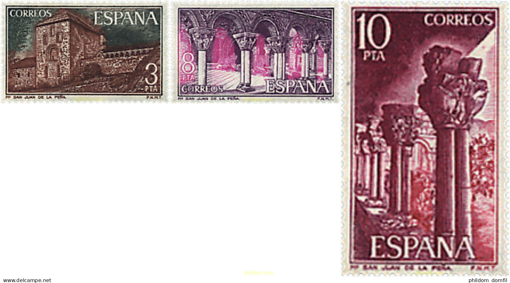 85696 MNH ESPAÑA 1975 MONASTERIO DE SAN JUAN DE LA PEÑA - Nuovi