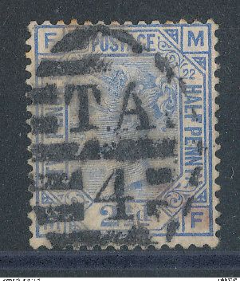 GB  N°62 Victoria 2,5p Bleu De 1880-83 - Planche 22 - Oblitérés