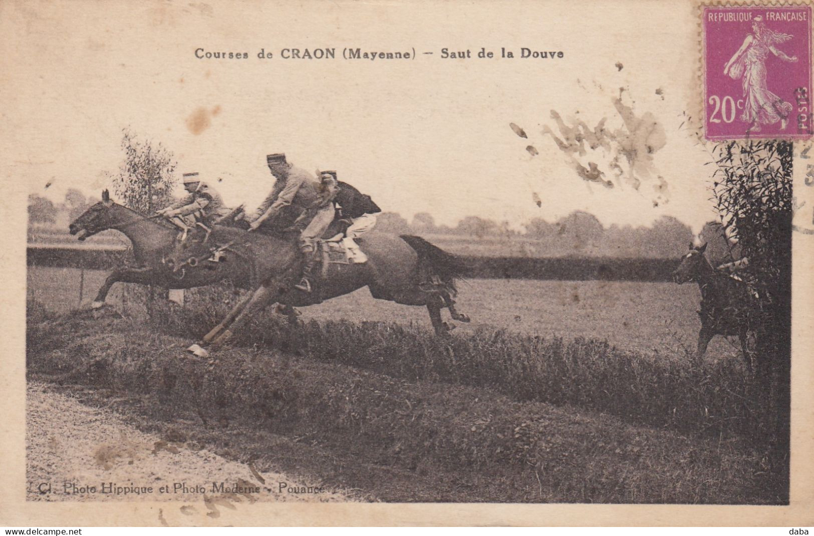 Courses De Craon.  Saut De La Douve - Craon
