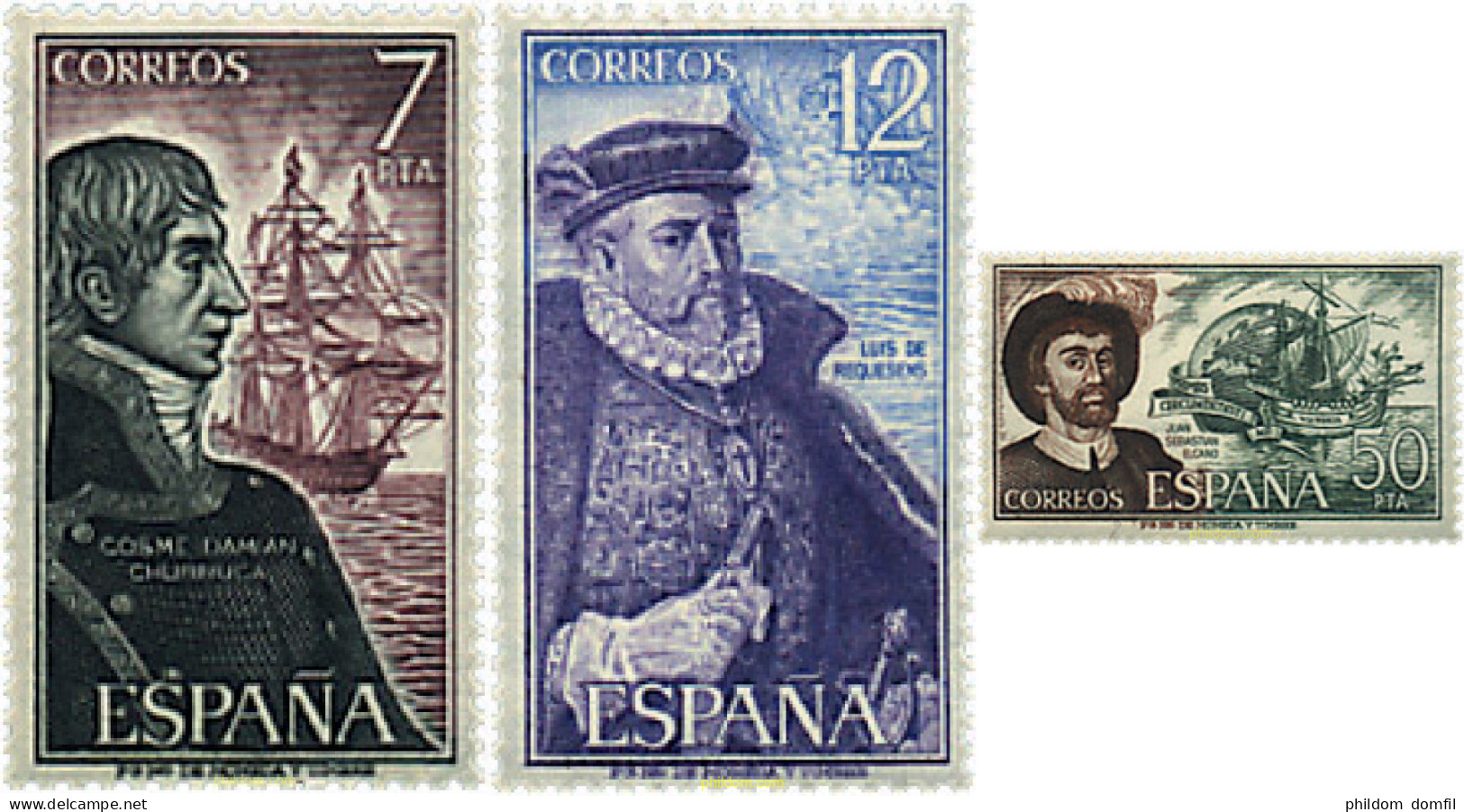 84961 MNH ESPAÑA 1976 PERSONAJES ESPAÑOLES - Unused Stamps