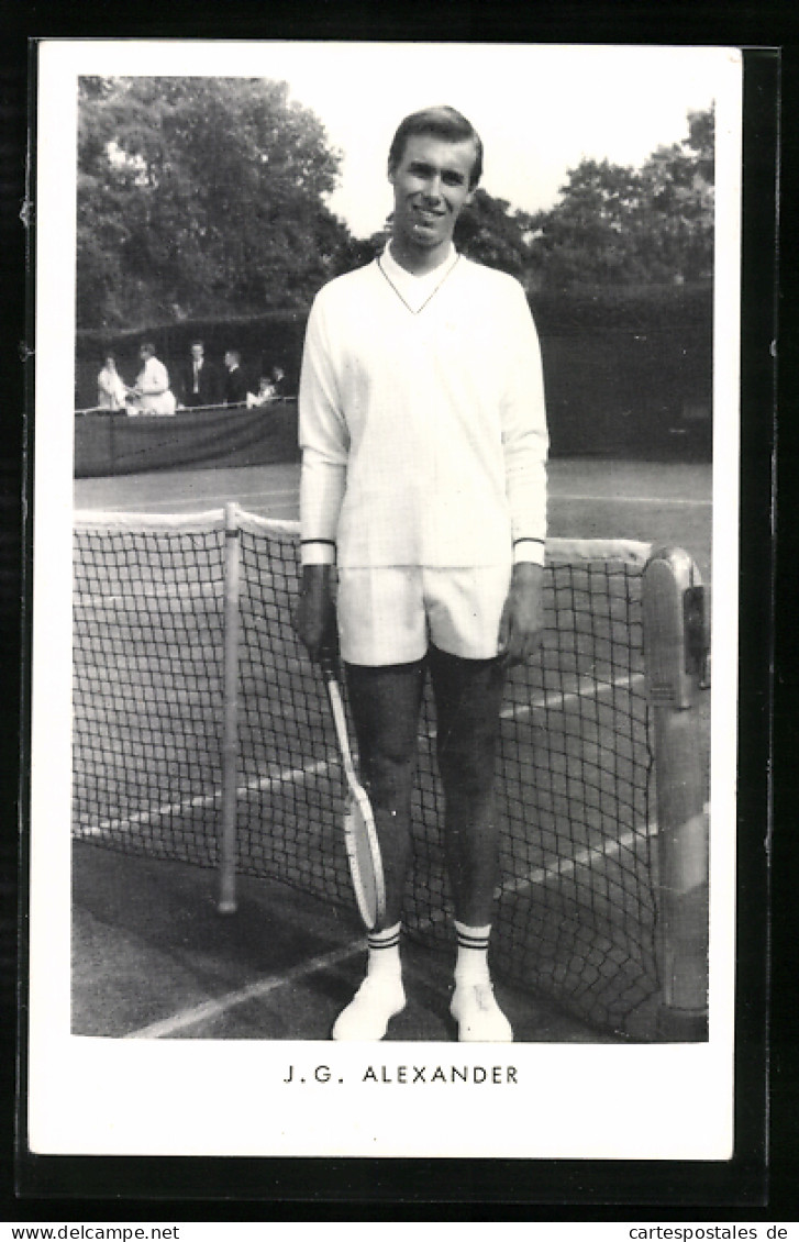 AK J. G. Alexander Auf Dem Tennisplatz  - Tennis