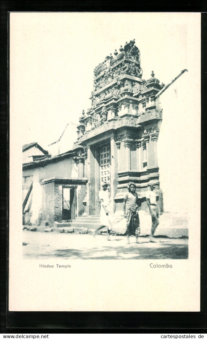 AK Colombo, Hindu Temple  - Sri Lanka (Ceylon)