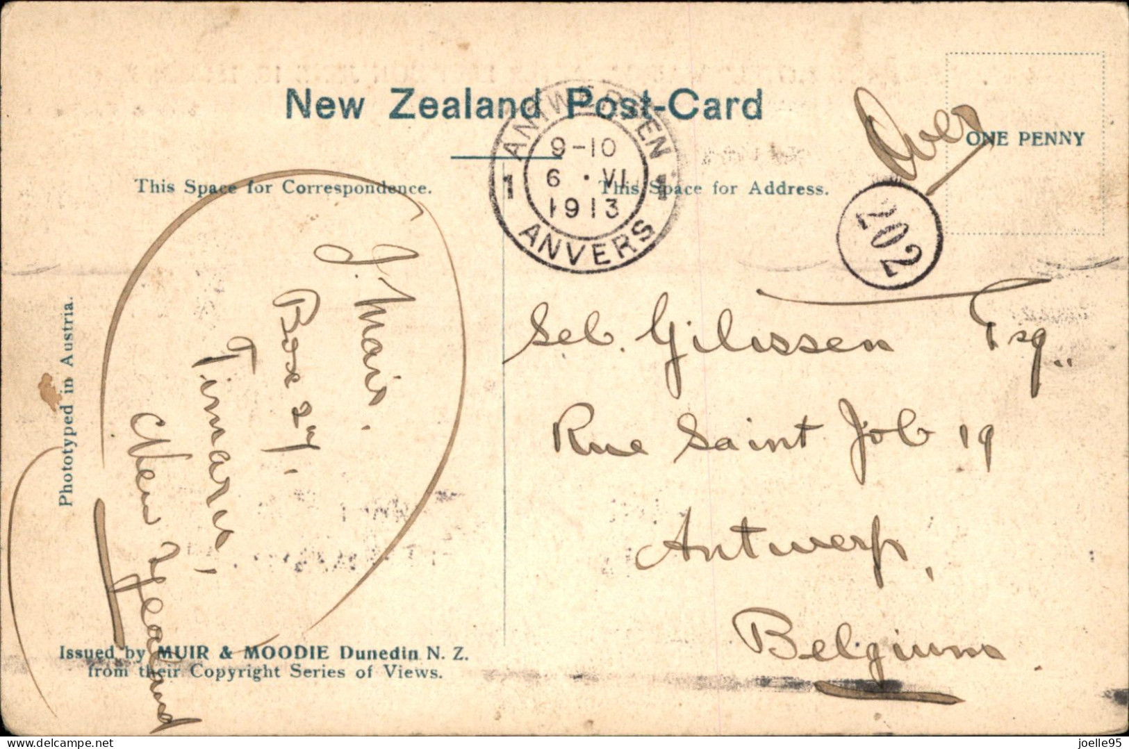Nieuw Zeeland - New Zealand - Wairoa - 1913 - Nieuw-Zeeland