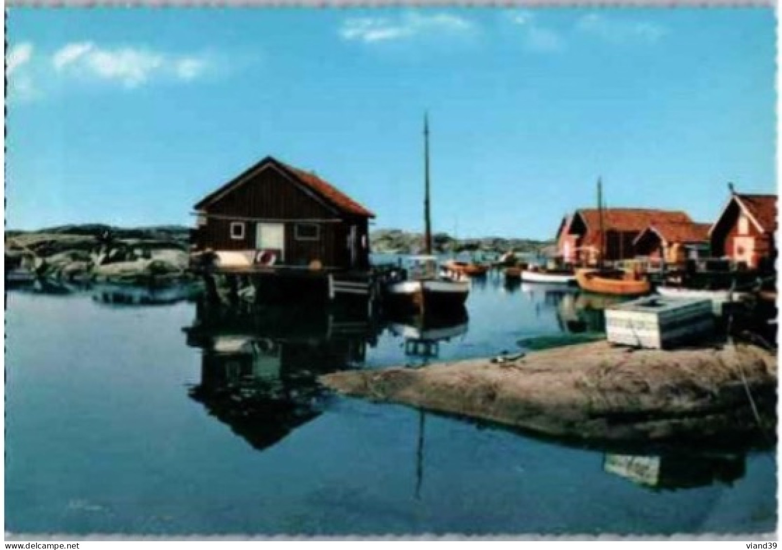 BOHUSLÄN. -  Hangar à Bateaux.  -  Non Circulée - Sweden