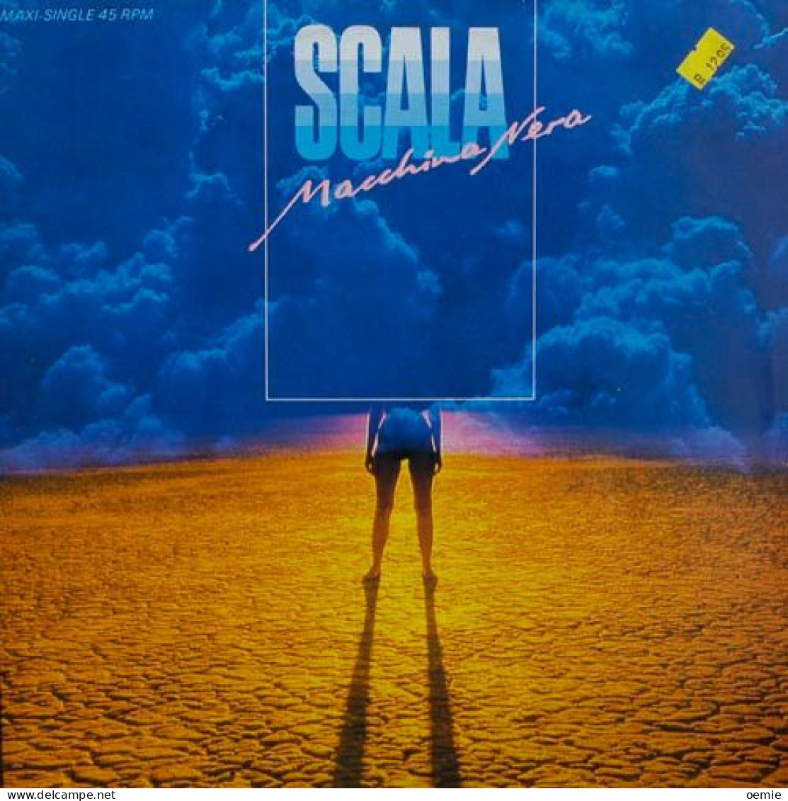 SCALA  MACHINE NERA - 45 Rpm - Maxi-Single
