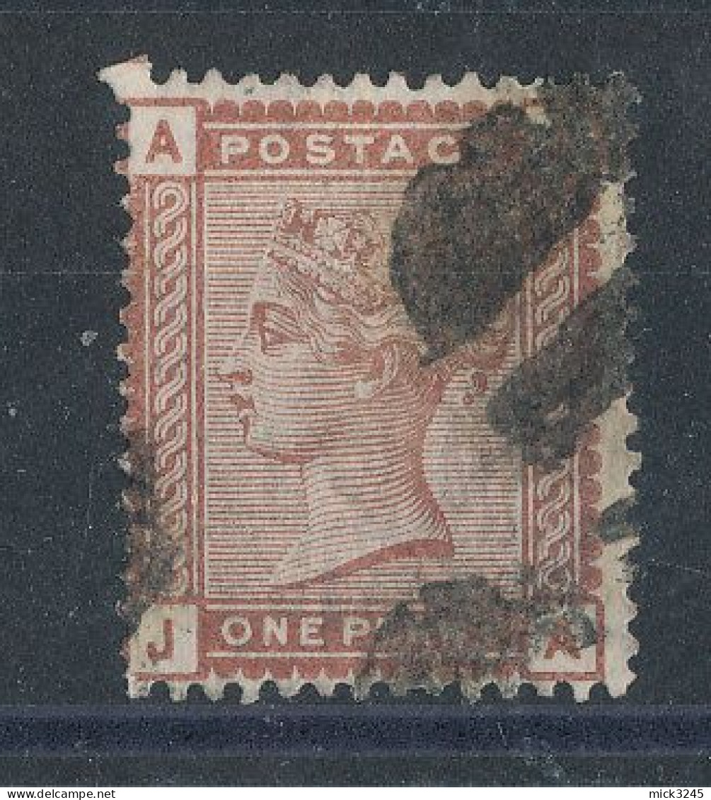 GB  N°68 Victoria 1p Brun-Rouge De 1880-81 - Used Stamps