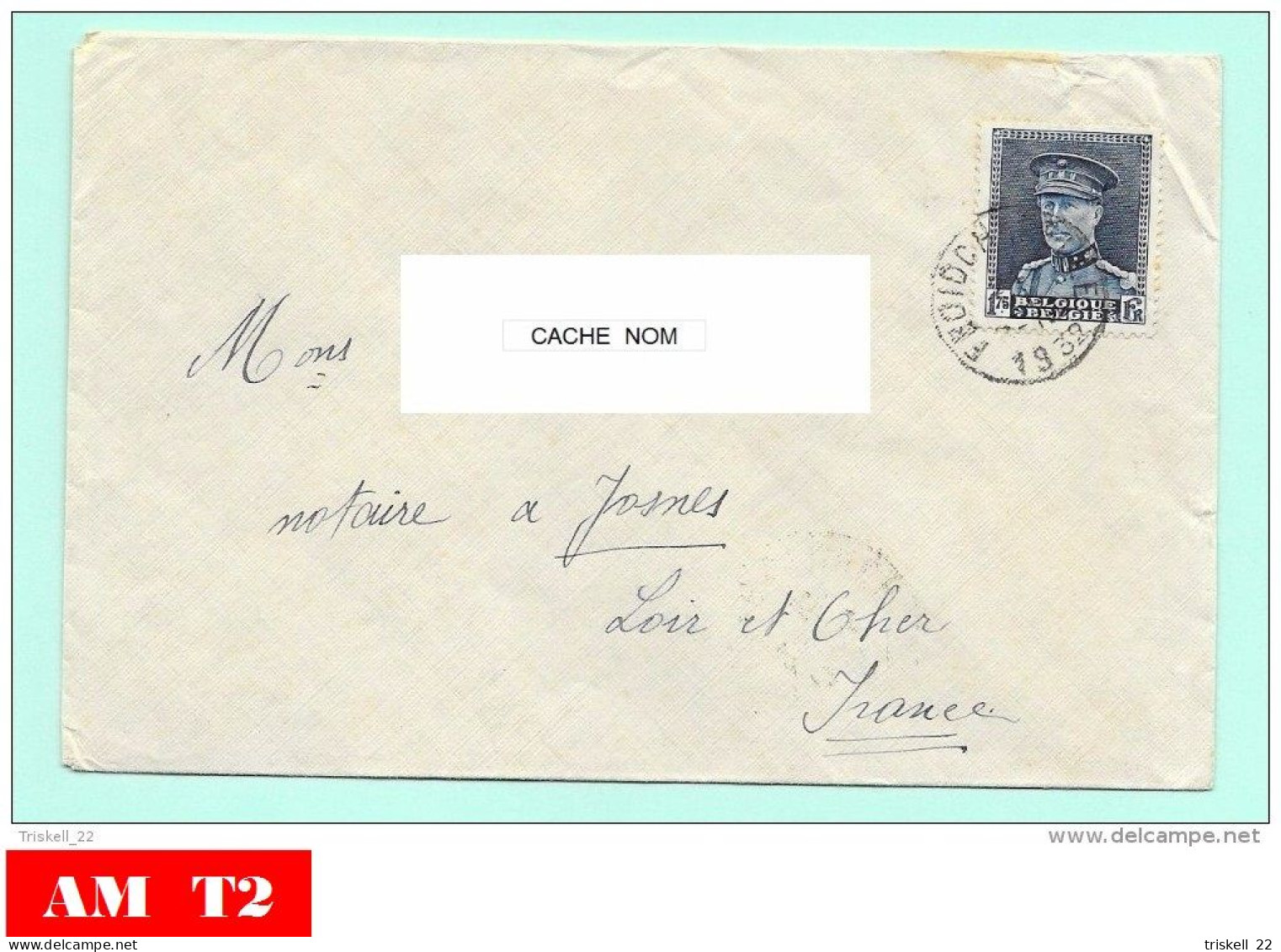 Froidchapelle Pour Josnes / Oblitération De 1932 - Other & Unclassified